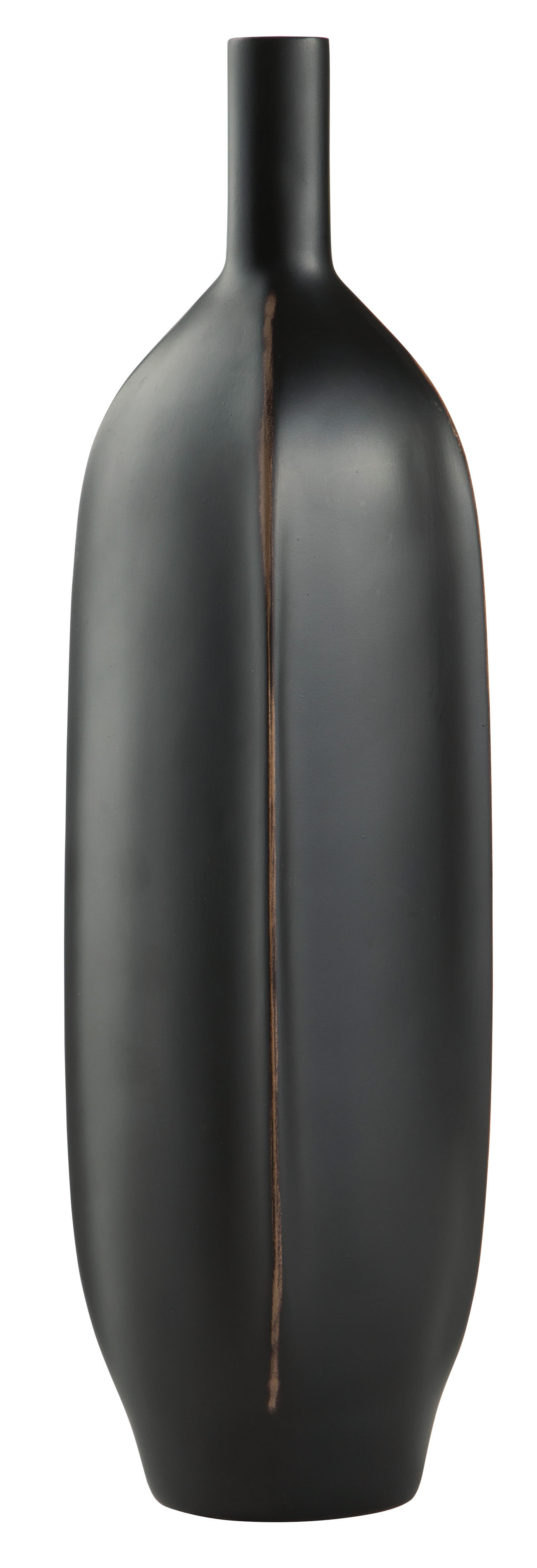 3 Ashley Furniture Rhaveney Casual Black Resin Vase