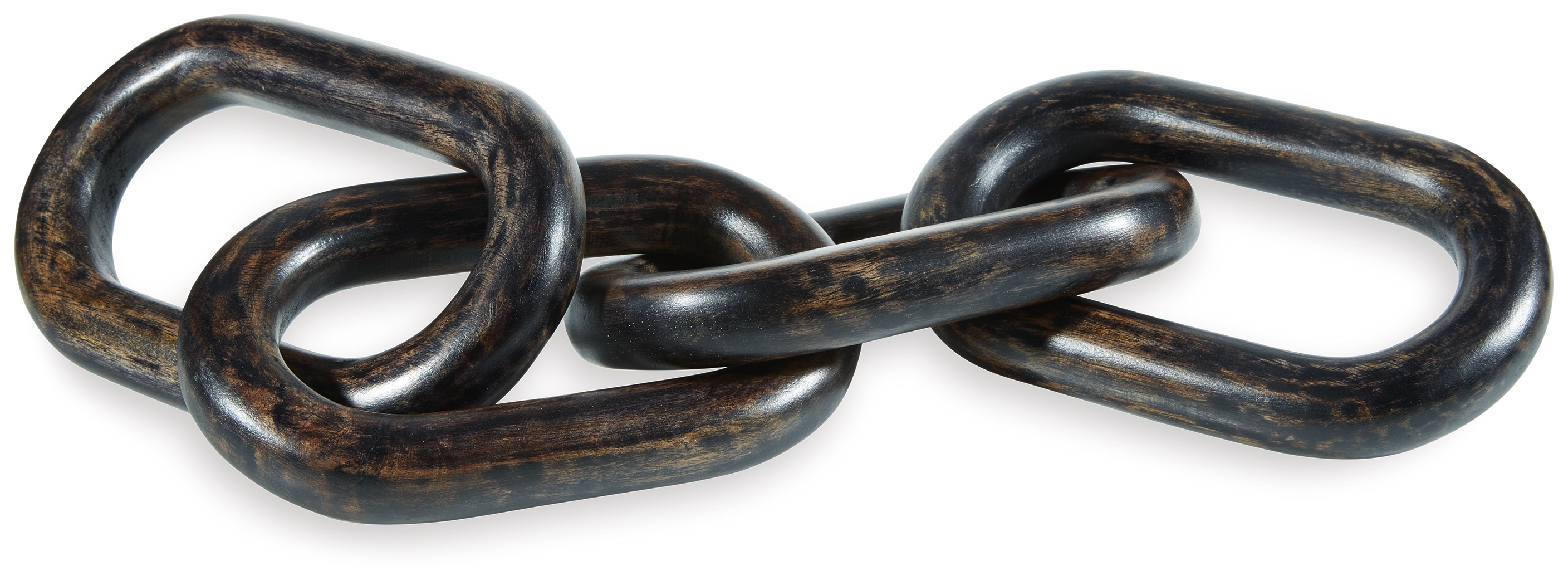 Ashley Furniture Mardelby Distressed Black Sculpture