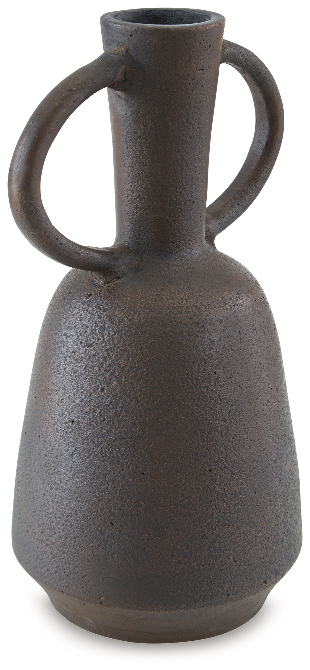 Ashley Furniture Aadeen Distressed Brown Teracotta Vase