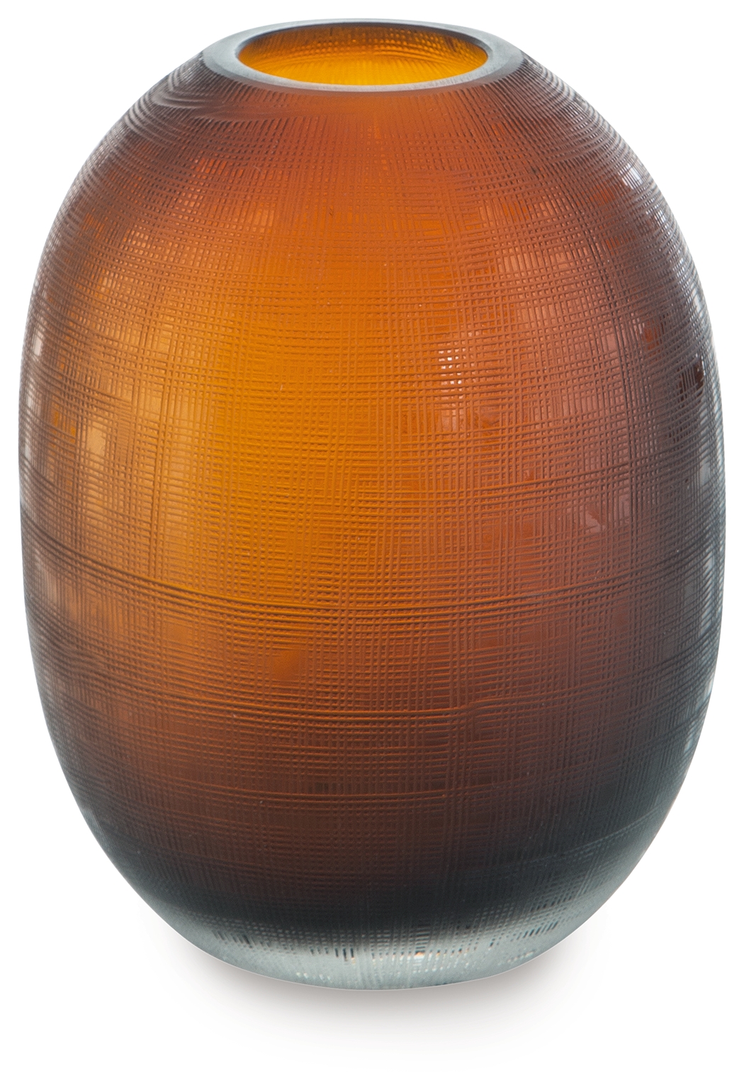 Ashley Furniture Embersen Amber Glass Vase