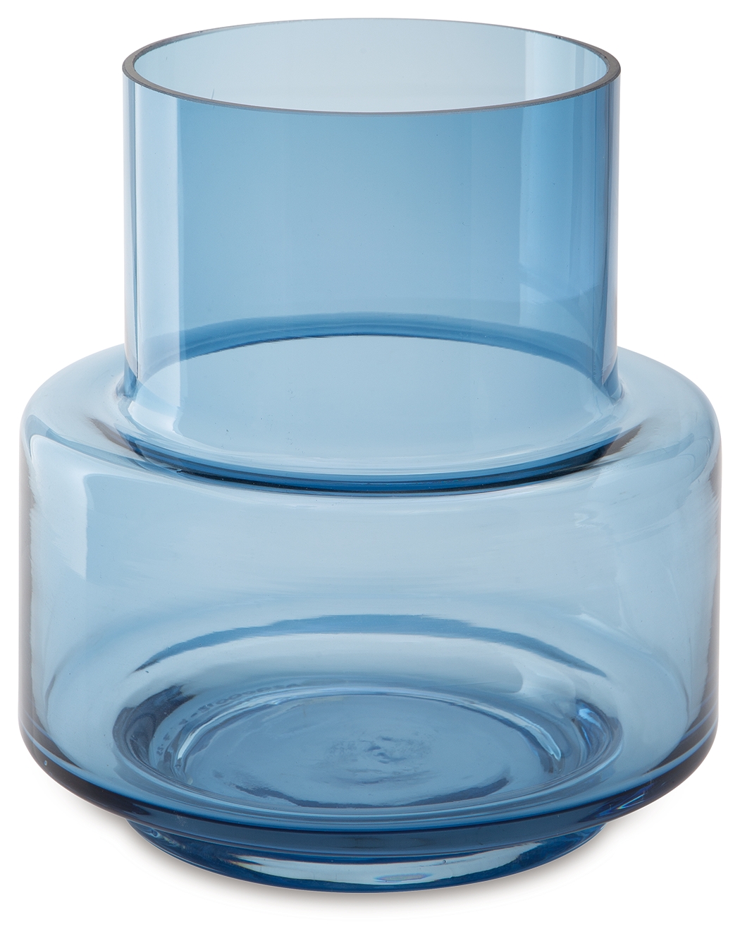 Ashley Furniture Bealen Dark Blue Glass Vase
