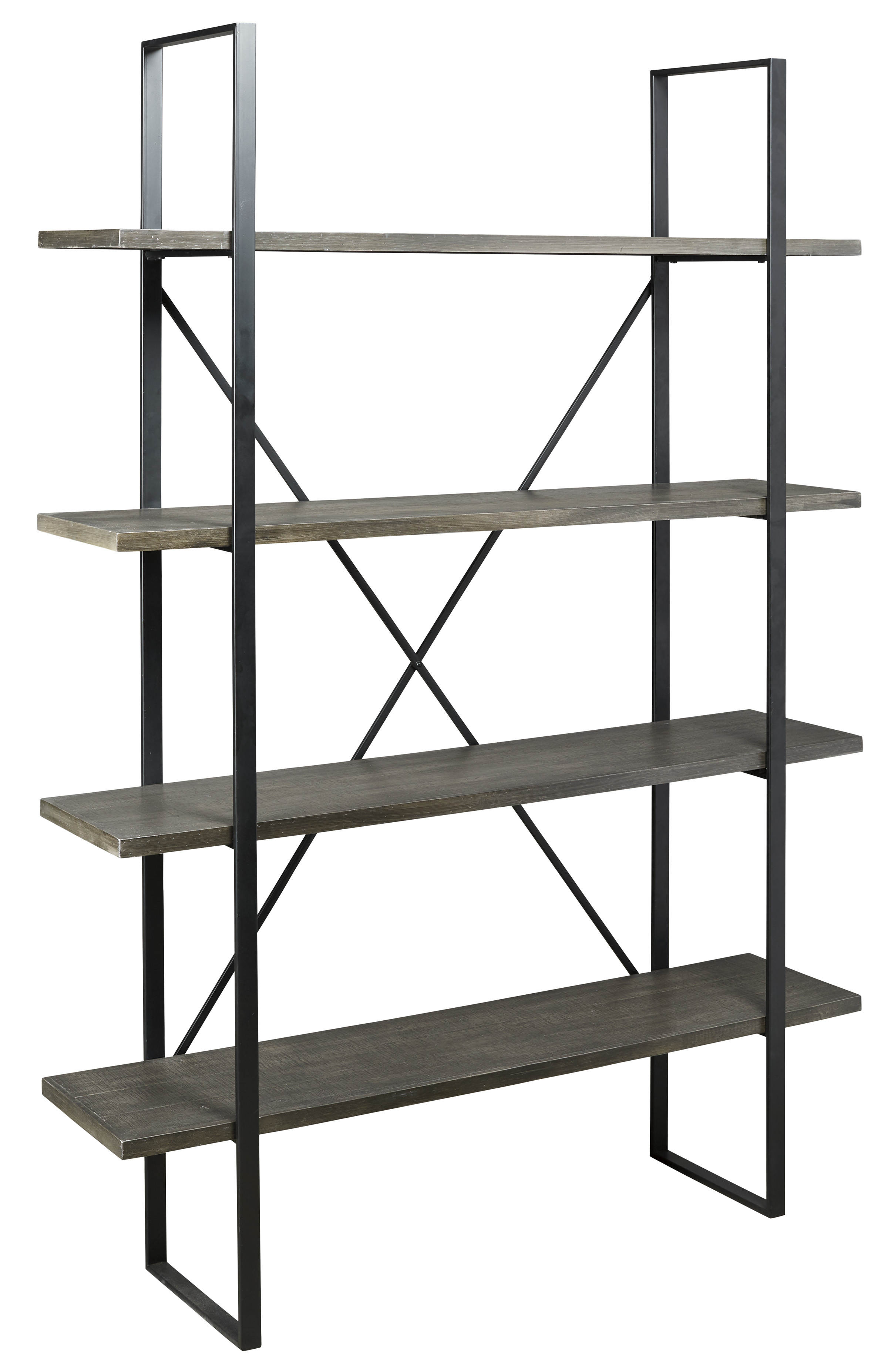 Ashley Furniture Gilesgrove Black Gray Bookcase