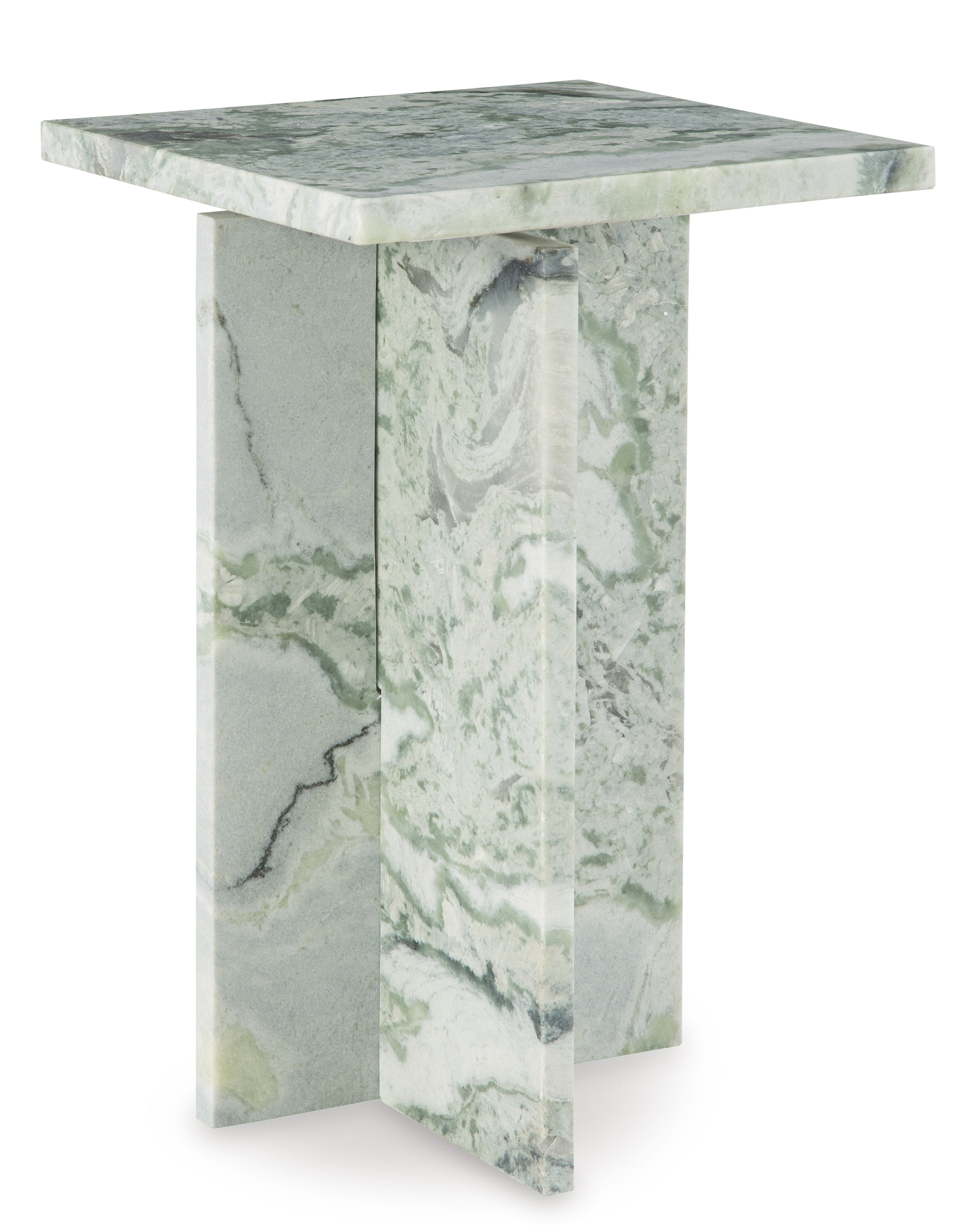 Ashley Furniture Deaconwell White Green Accent Table