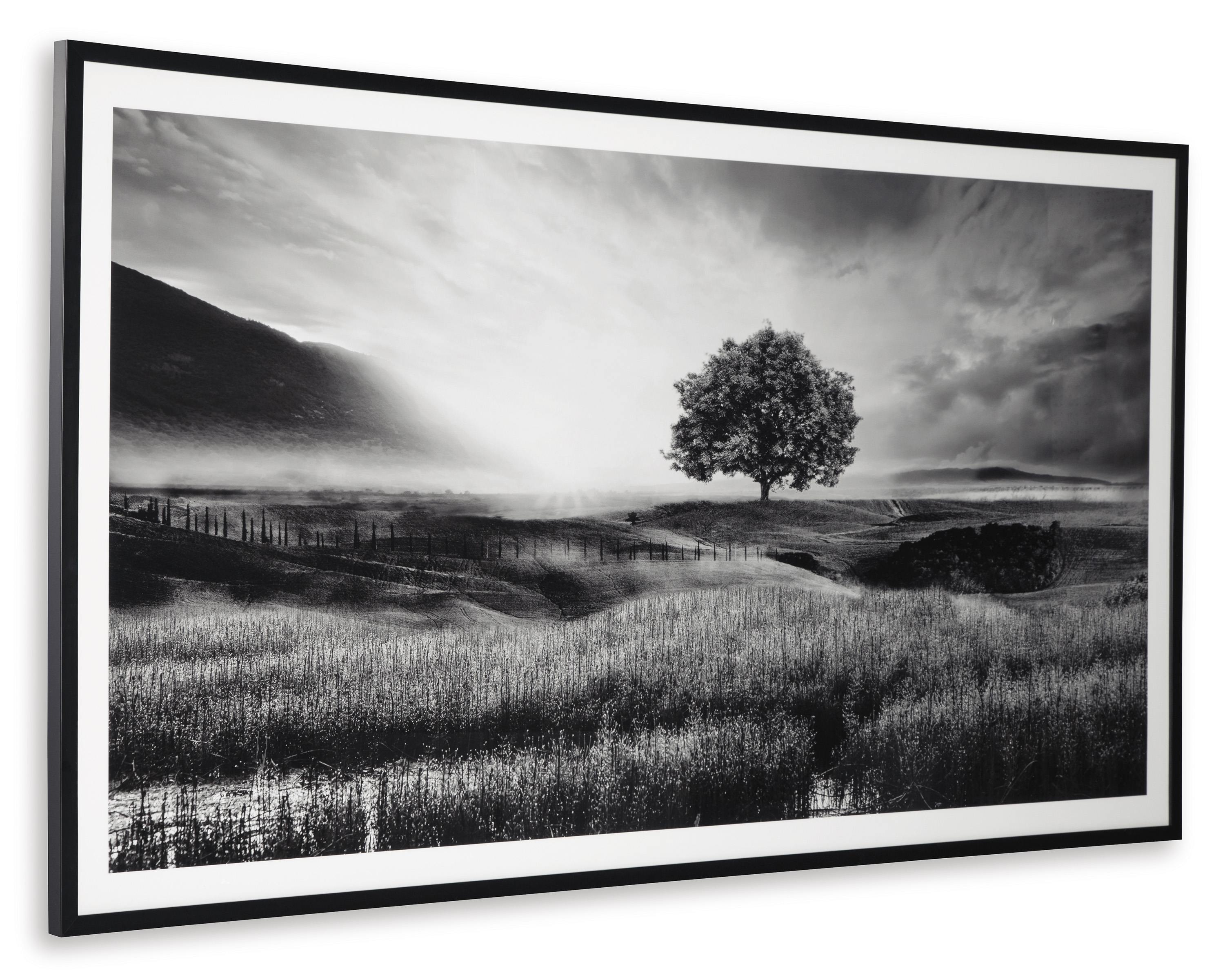 Ashley Furniture Deborland Black White Wall Art