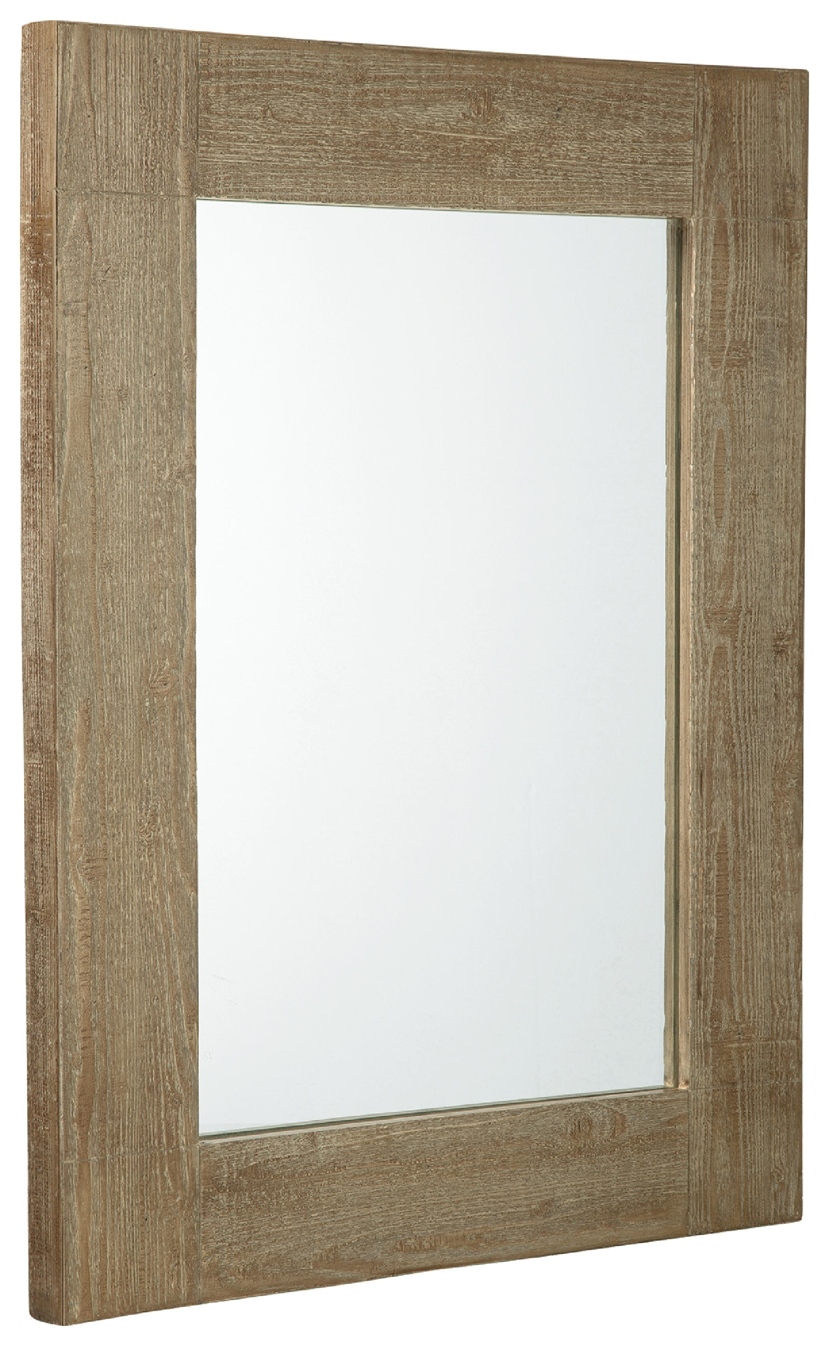 Ashley Furniture Waltleigh Distressed Brown Accent Mirror