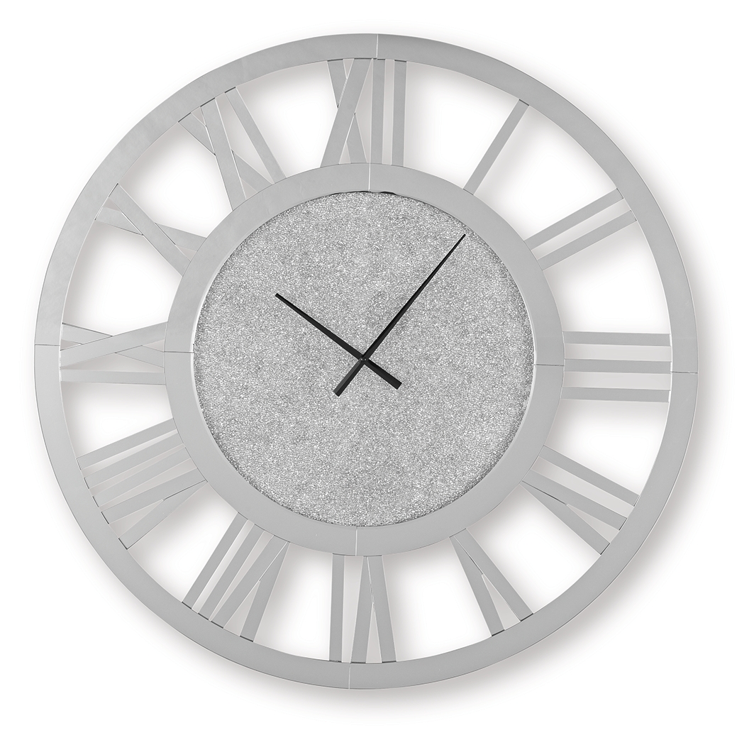 Ashley Furniture Reinport Mirror Wall Clock
