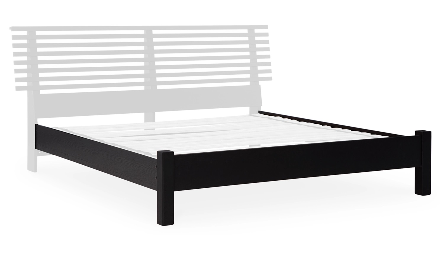 Queen Panel Footboard w/Rails