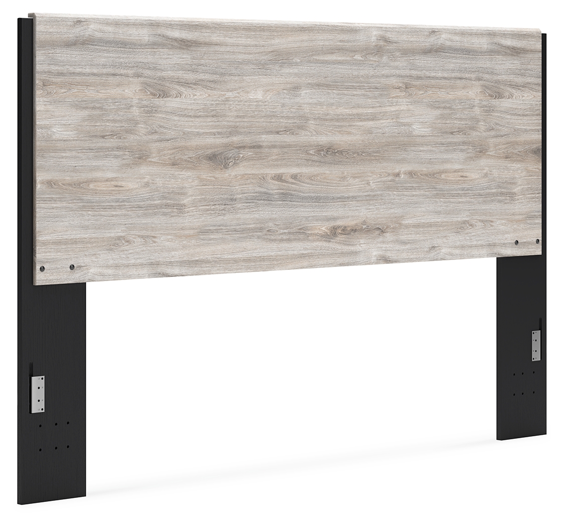 Ashley Furniture Vessalli Light Gray King Headboard With Frame