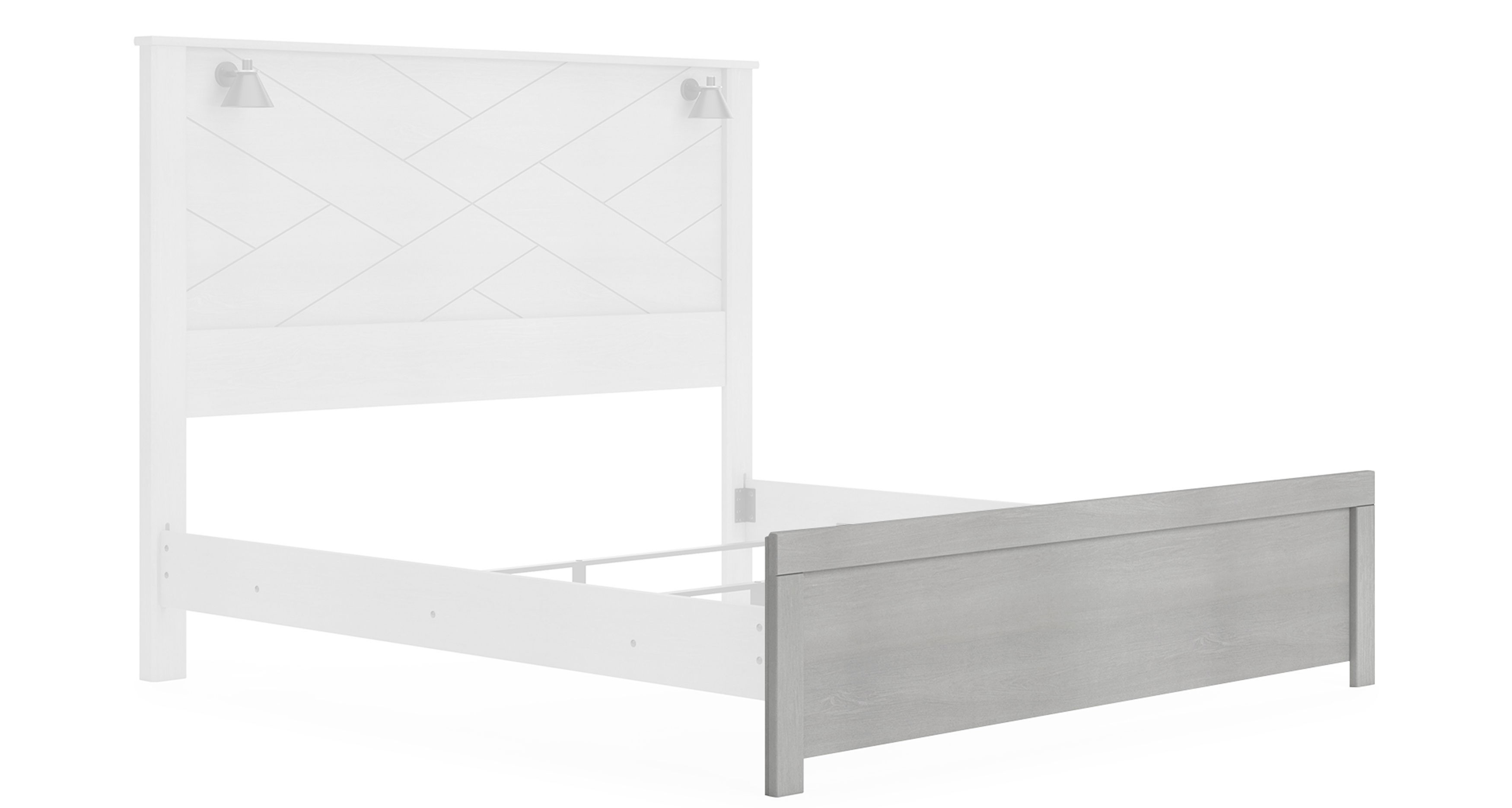 King Panel Footboard