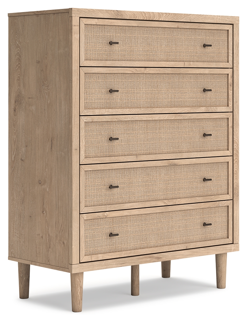 Ashley Furniture Cielden Two Tone Five Drawer Wide Chest