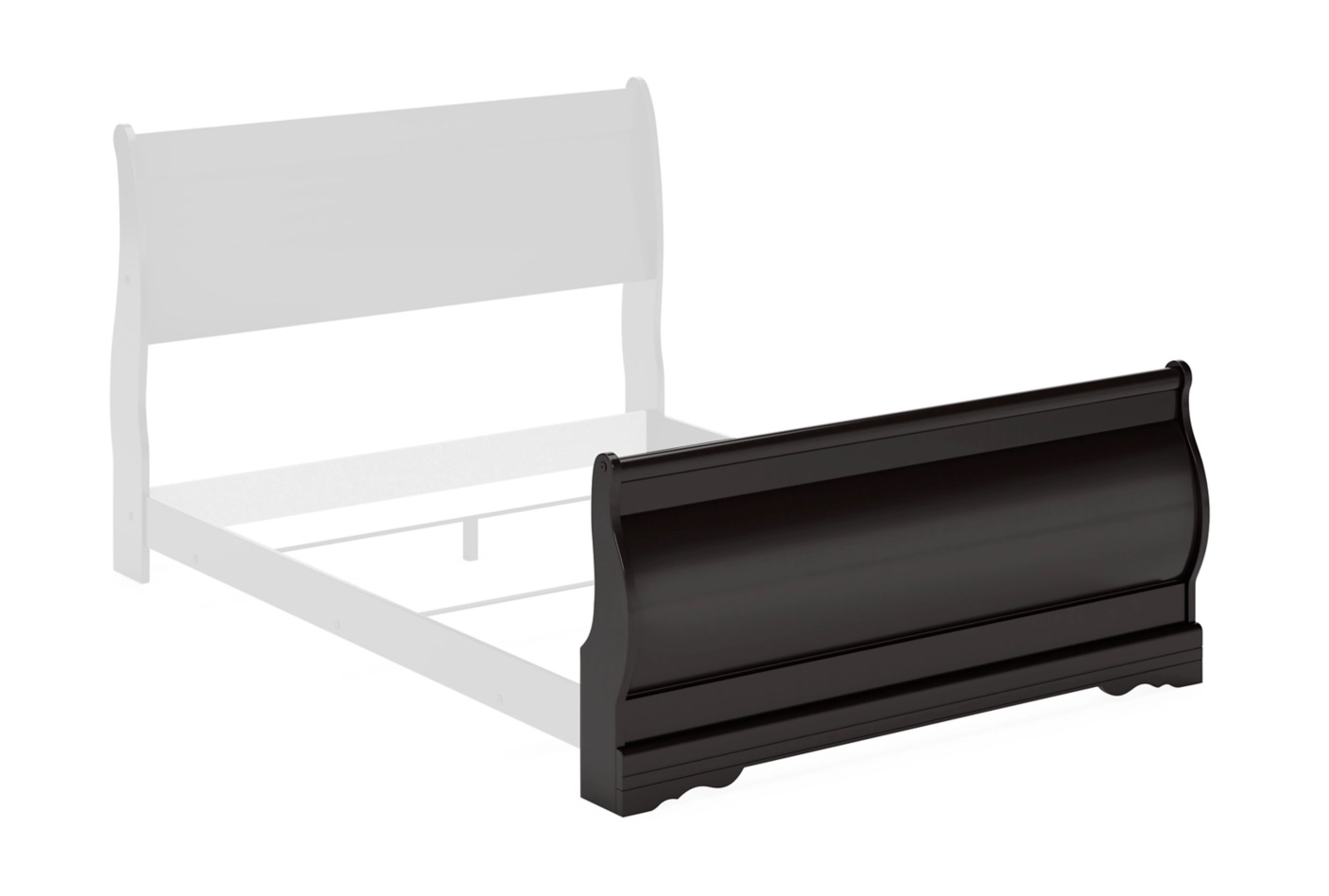 Queen Sleigh Footboard