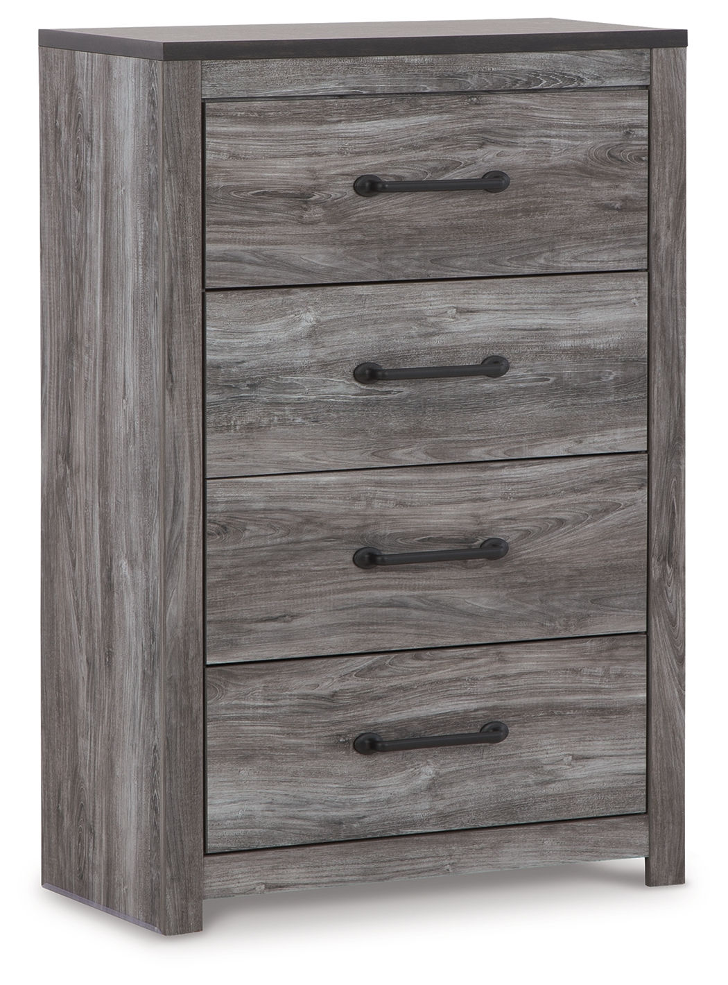 Ashley Furniture Bronyan Dark Gray Four Drawer Chest