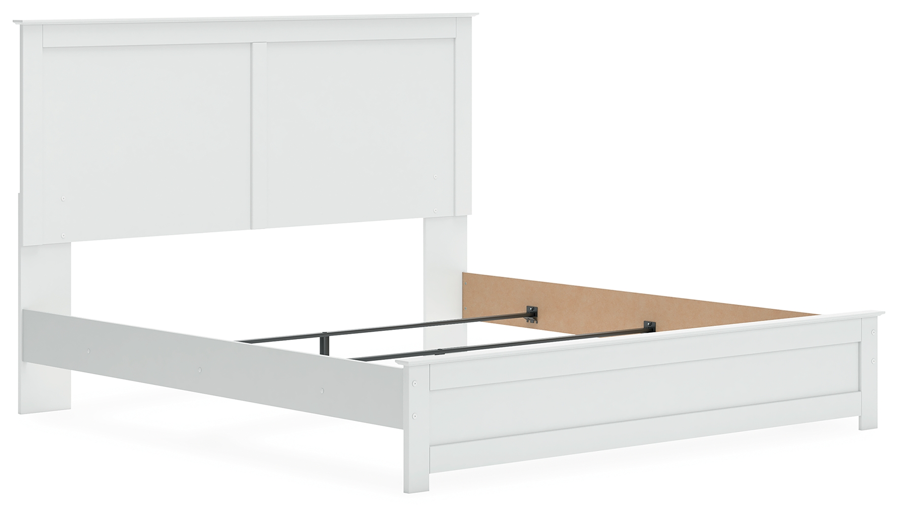 Ashley Furniture Bostwick Shoals White King Panel Headboard Footboard