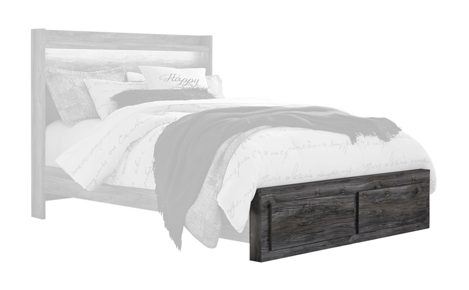 Queen Storage Footboard