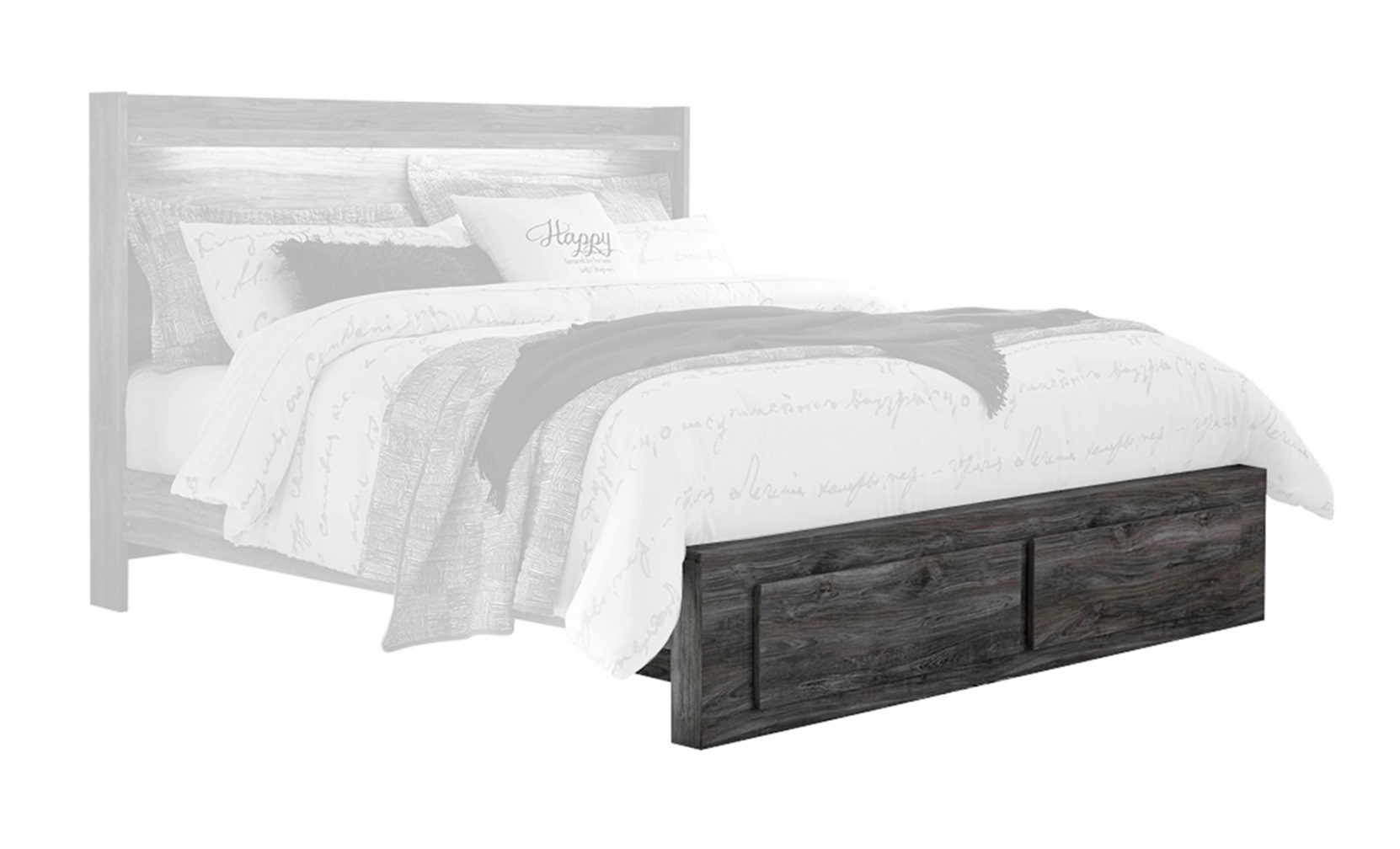 King Storage Footboard