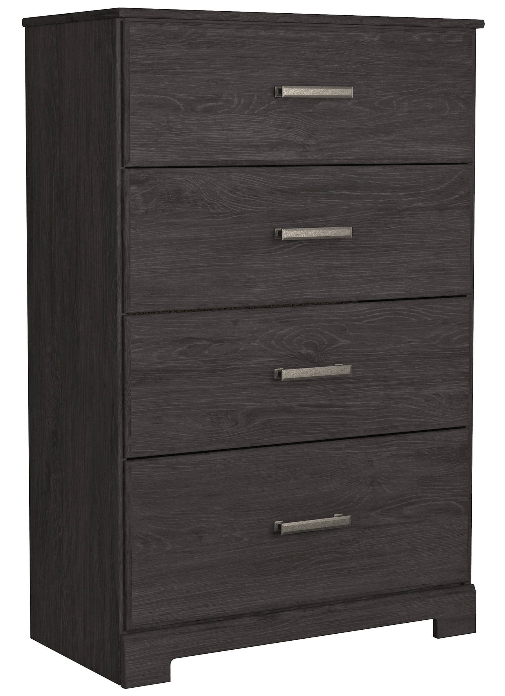 Ashley Furniture Belachime Black Four Drawer Chest