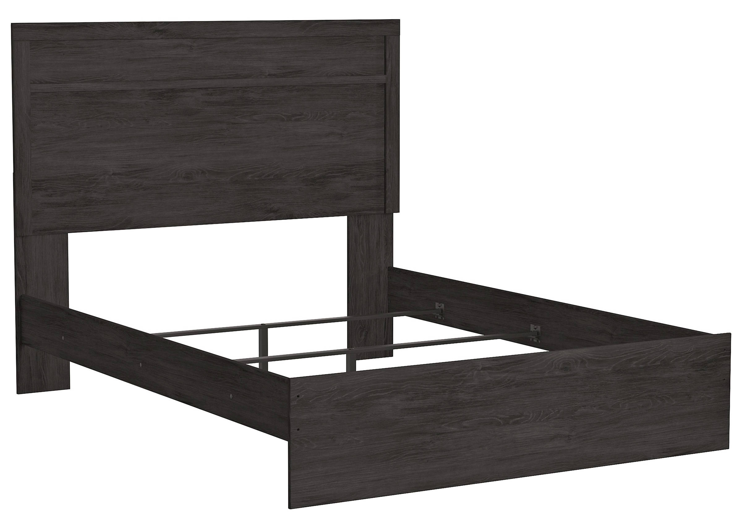 Ashley Furniture Belachime Black Queen Panel Bed