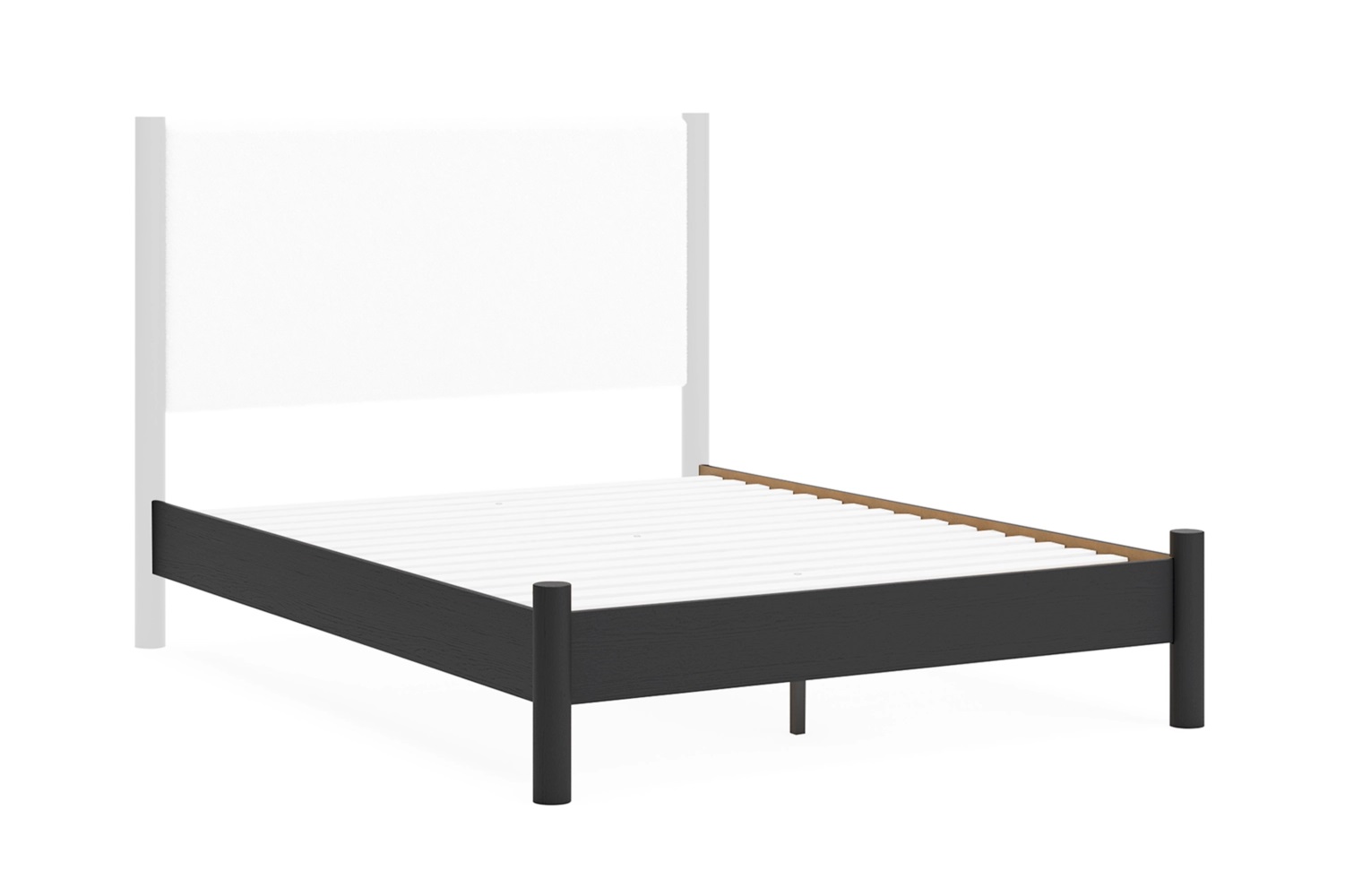 Queen Panel Footboard w/Rails
