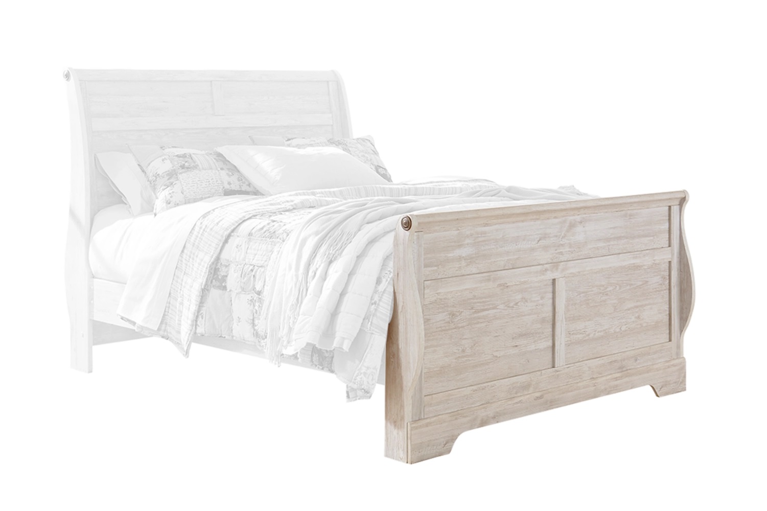 Queen Sleigh Footboard