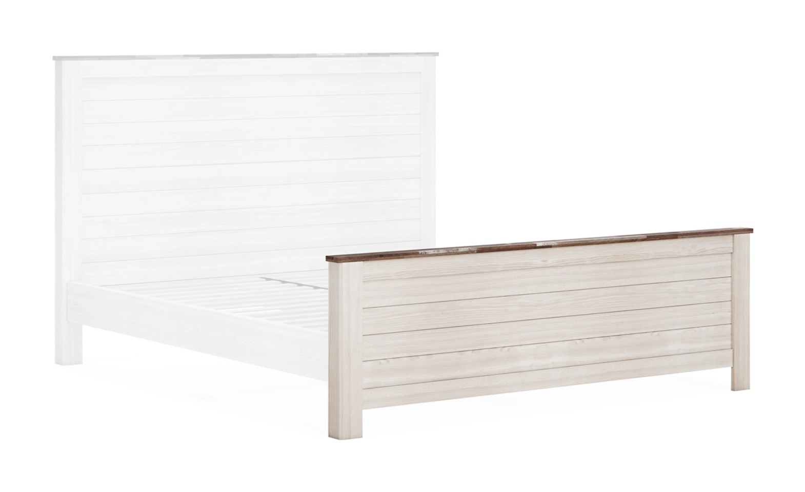 King/Cal King Panel Footboard