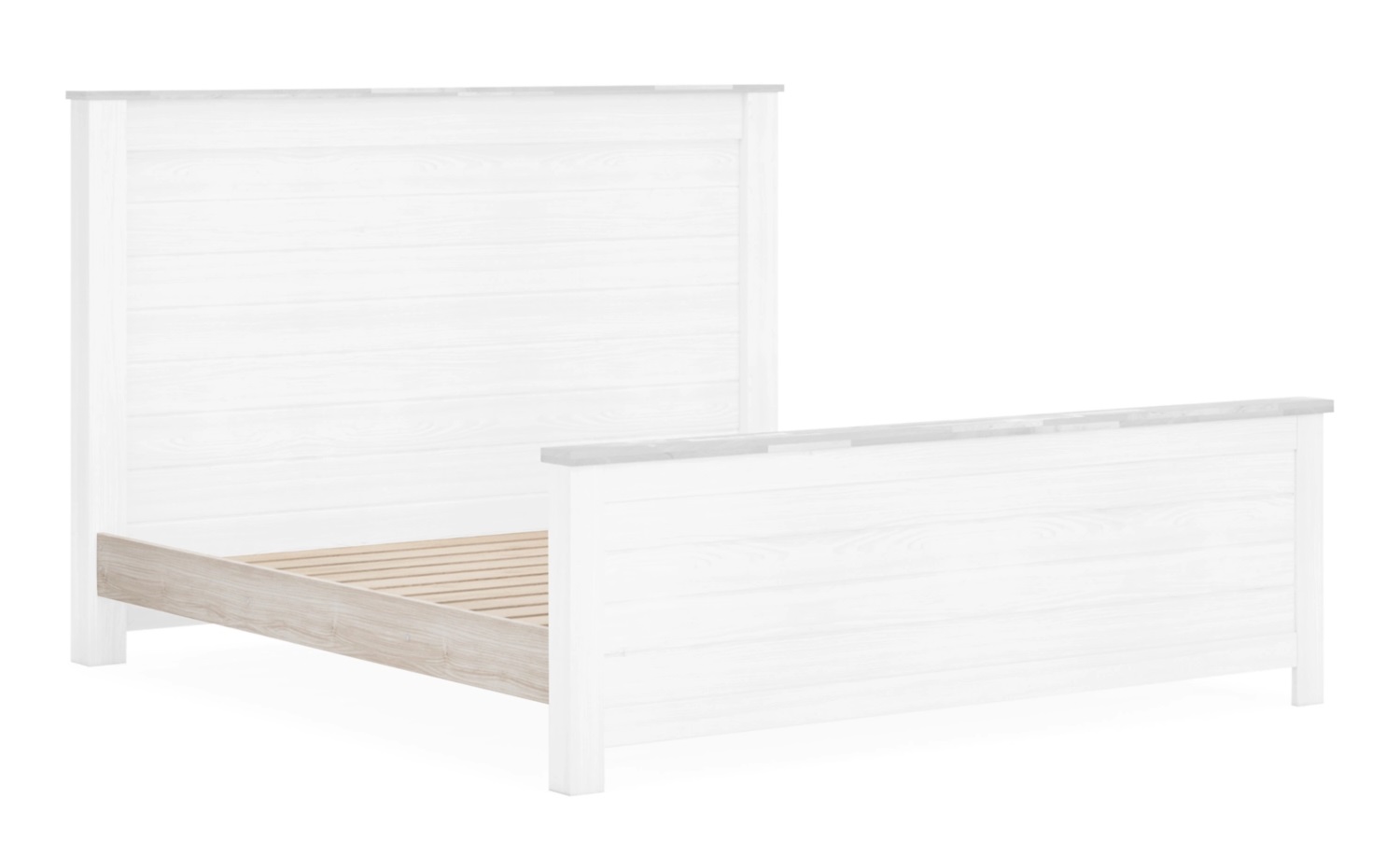 Cal King Panel Rails