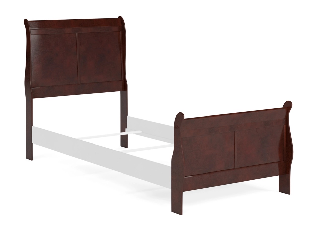 Twin Sleigh Hdbd/Ftbd