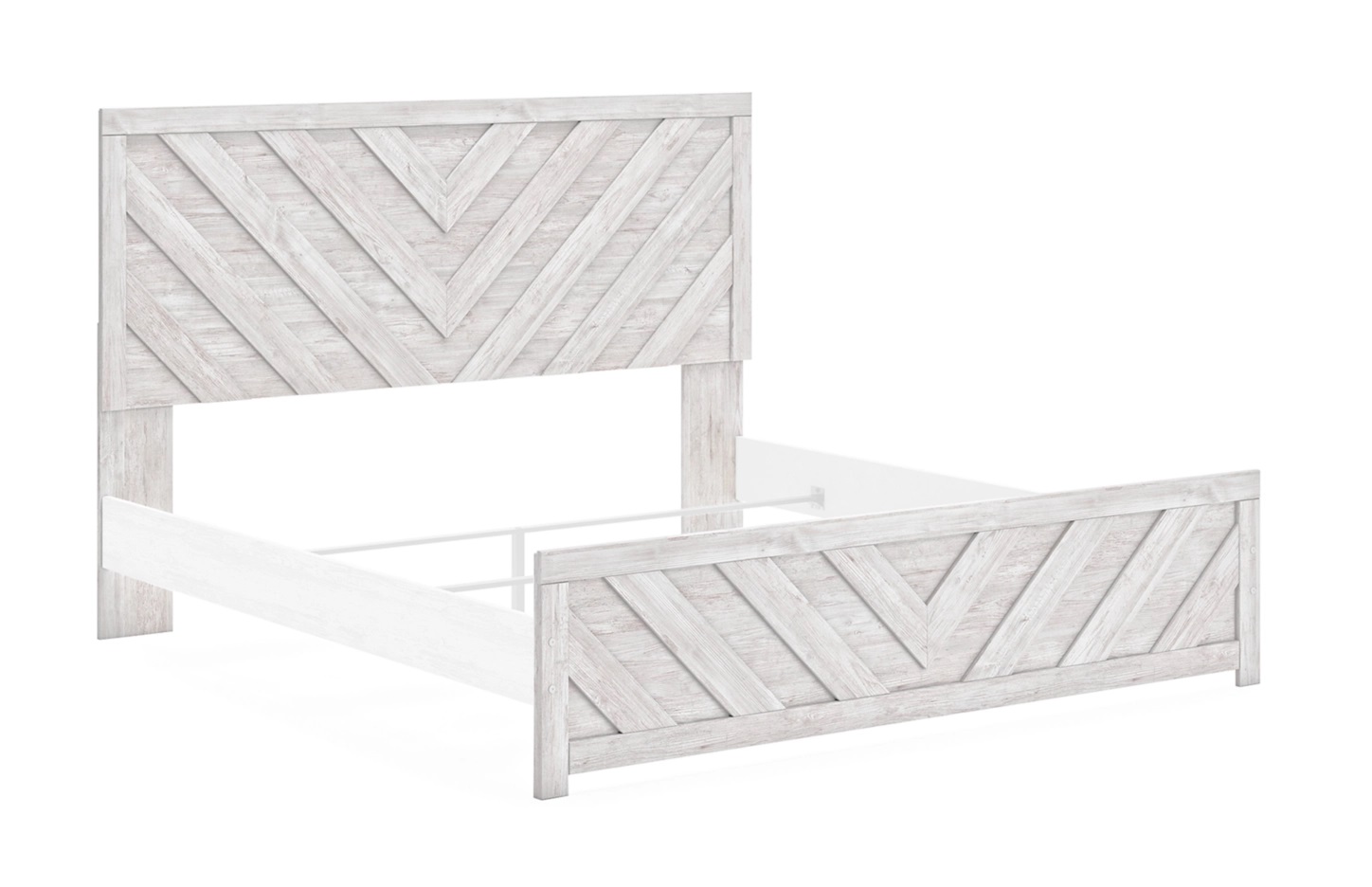 King Panel Headboard/Footboard