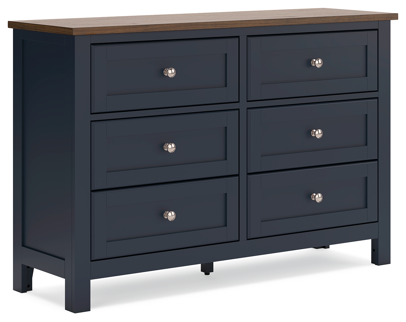 Ashley Furniture Landocken Brown Blue Dresser