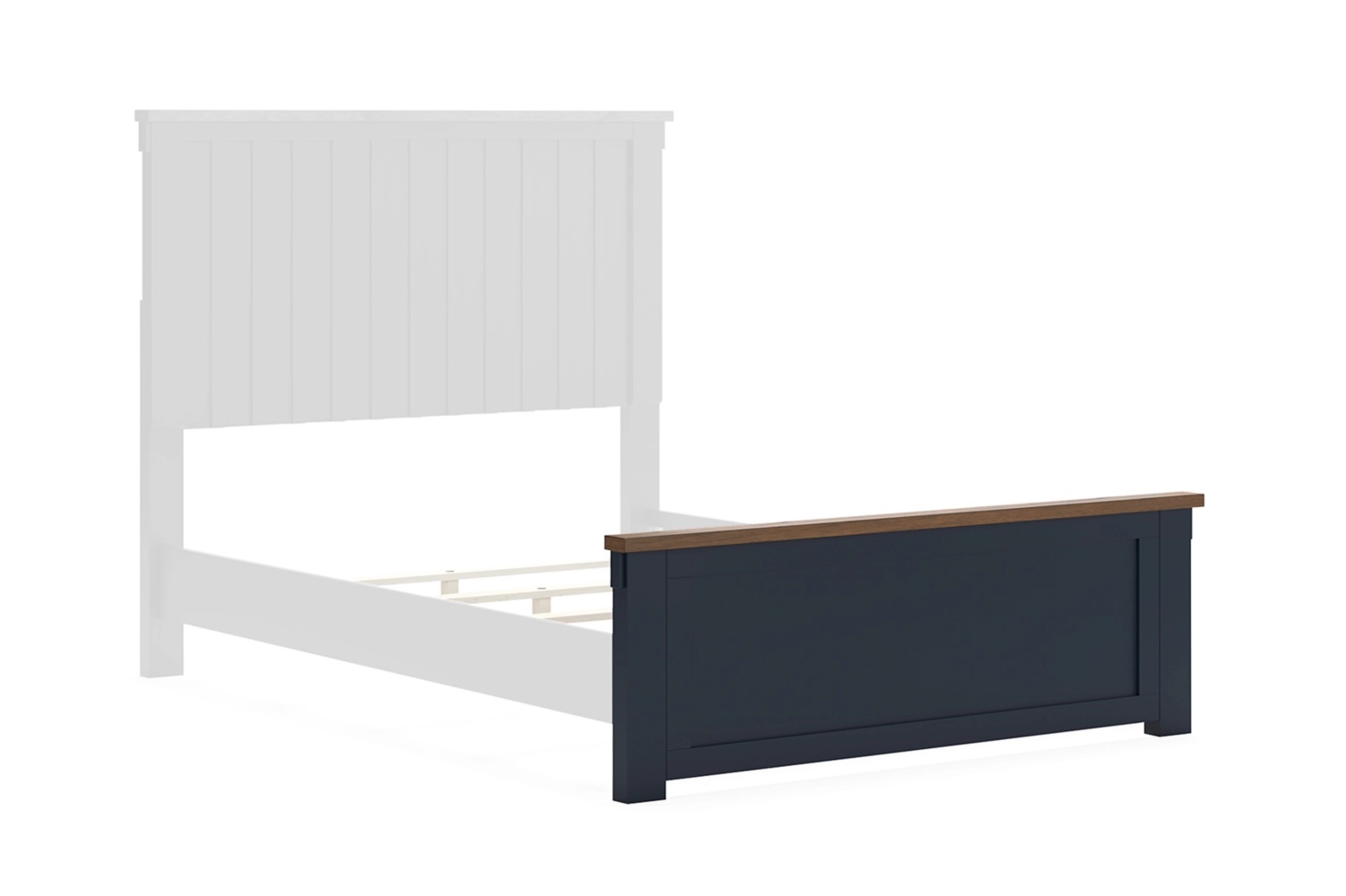 Full Panel Footboard w/Slats