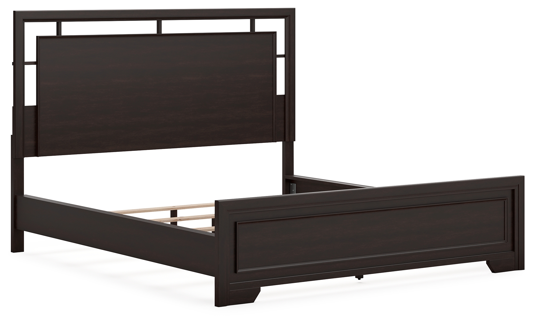 Ashley Furniture Covetown Dark Brown Cal King Panel Bed