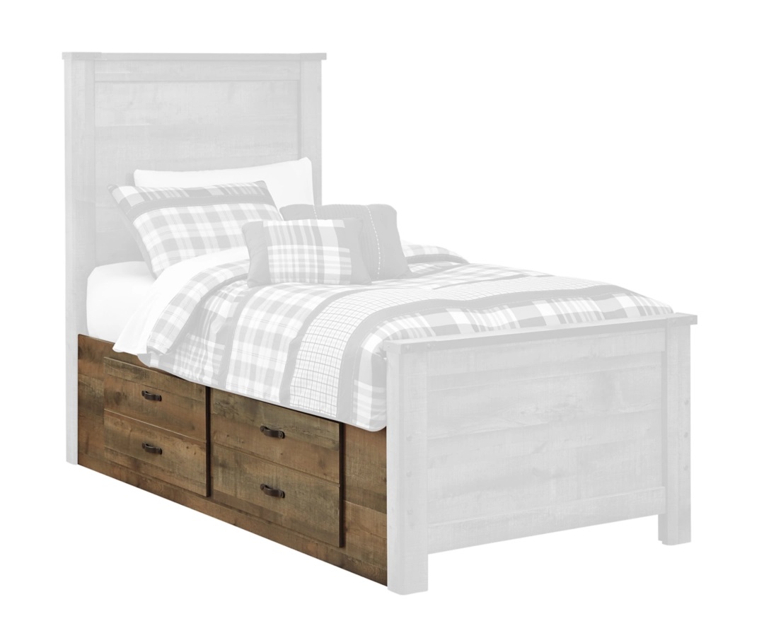 Under Bed Storage W/Side Rail