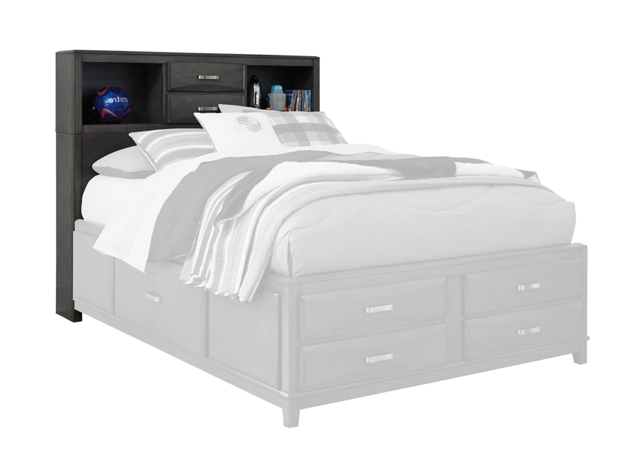 Full Storage Headboard