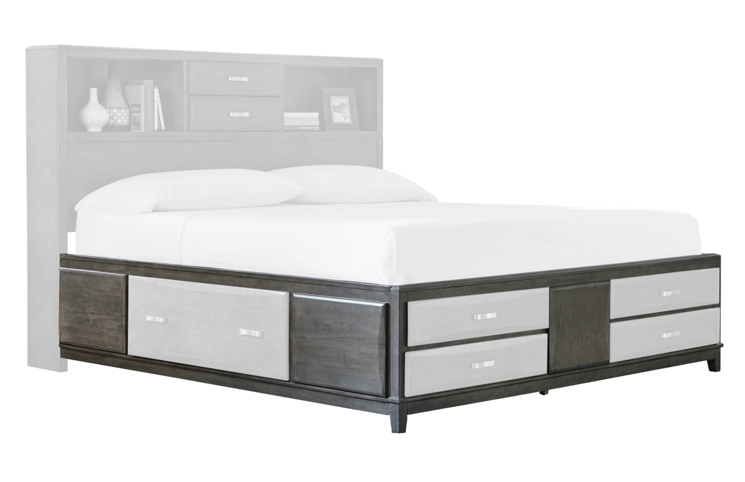Queen Storage Rails and Footboard