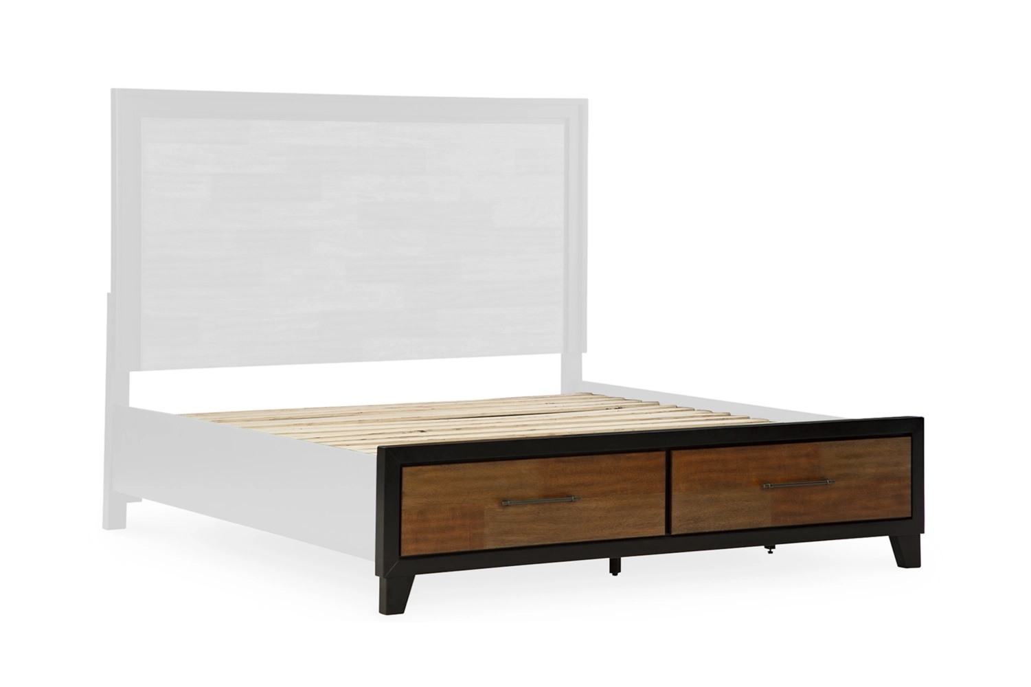 Queen Storage FTBD w/Roll Slats