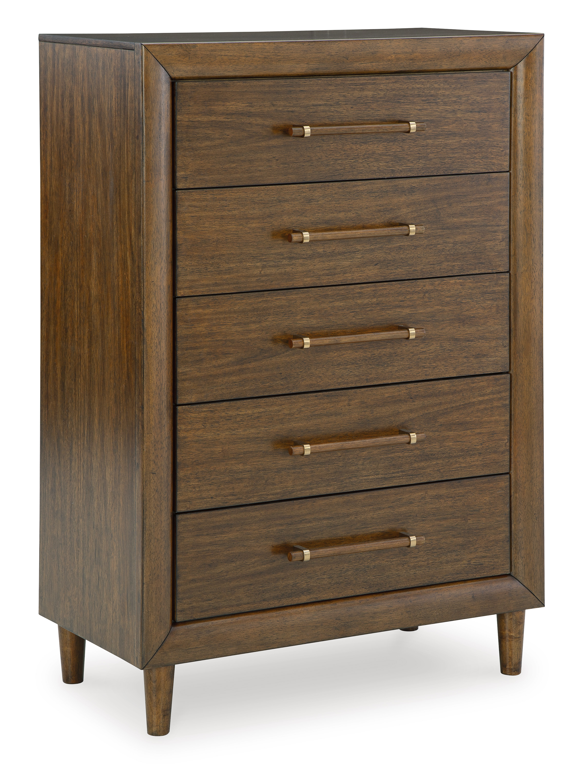 Ashley Furniture Lyncott Brown Five Drawer Chest
