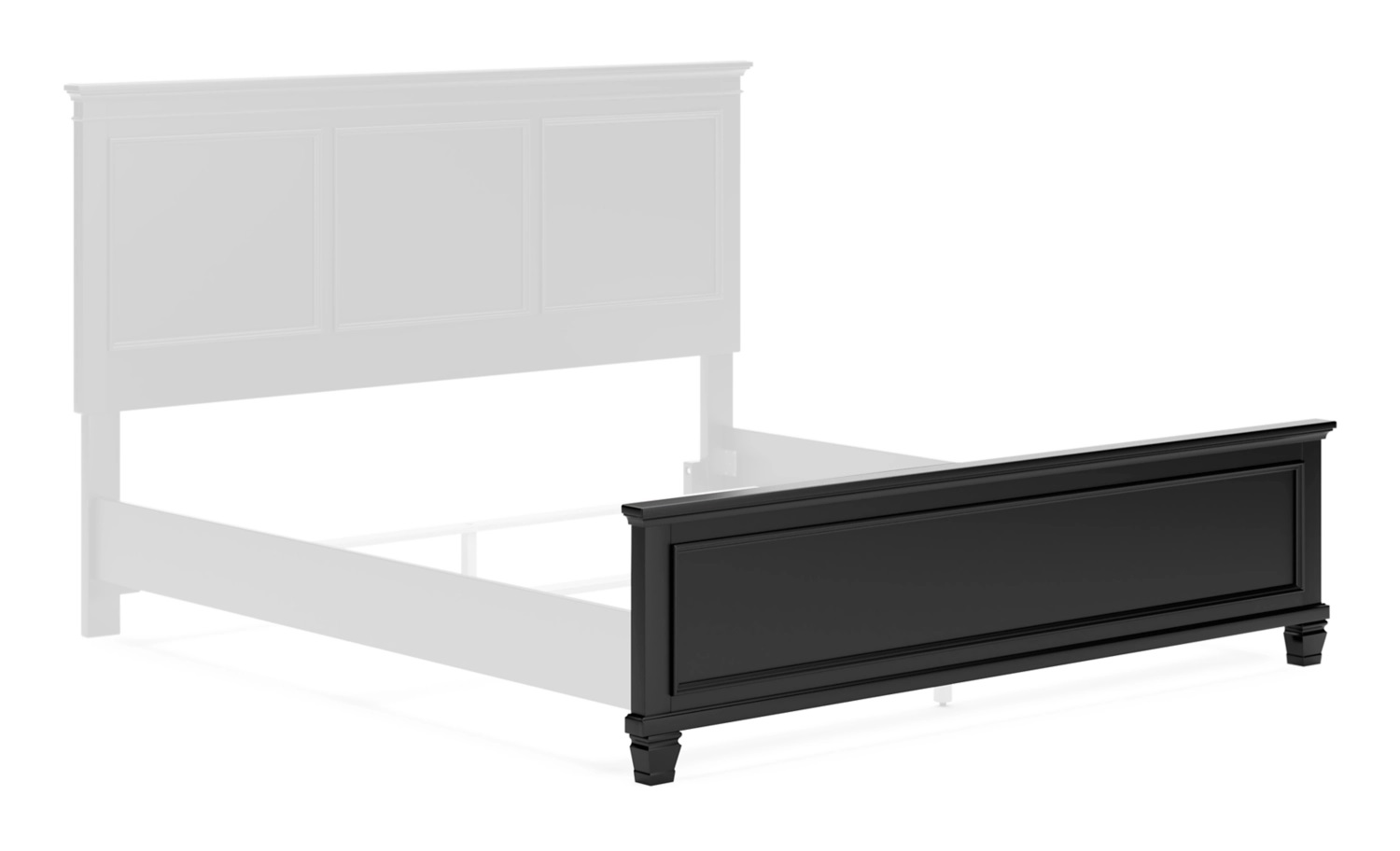 King/Cal King Panel Footboard