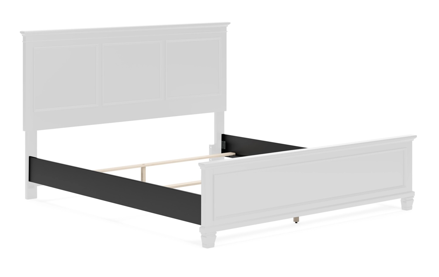 California King Panel Rails
