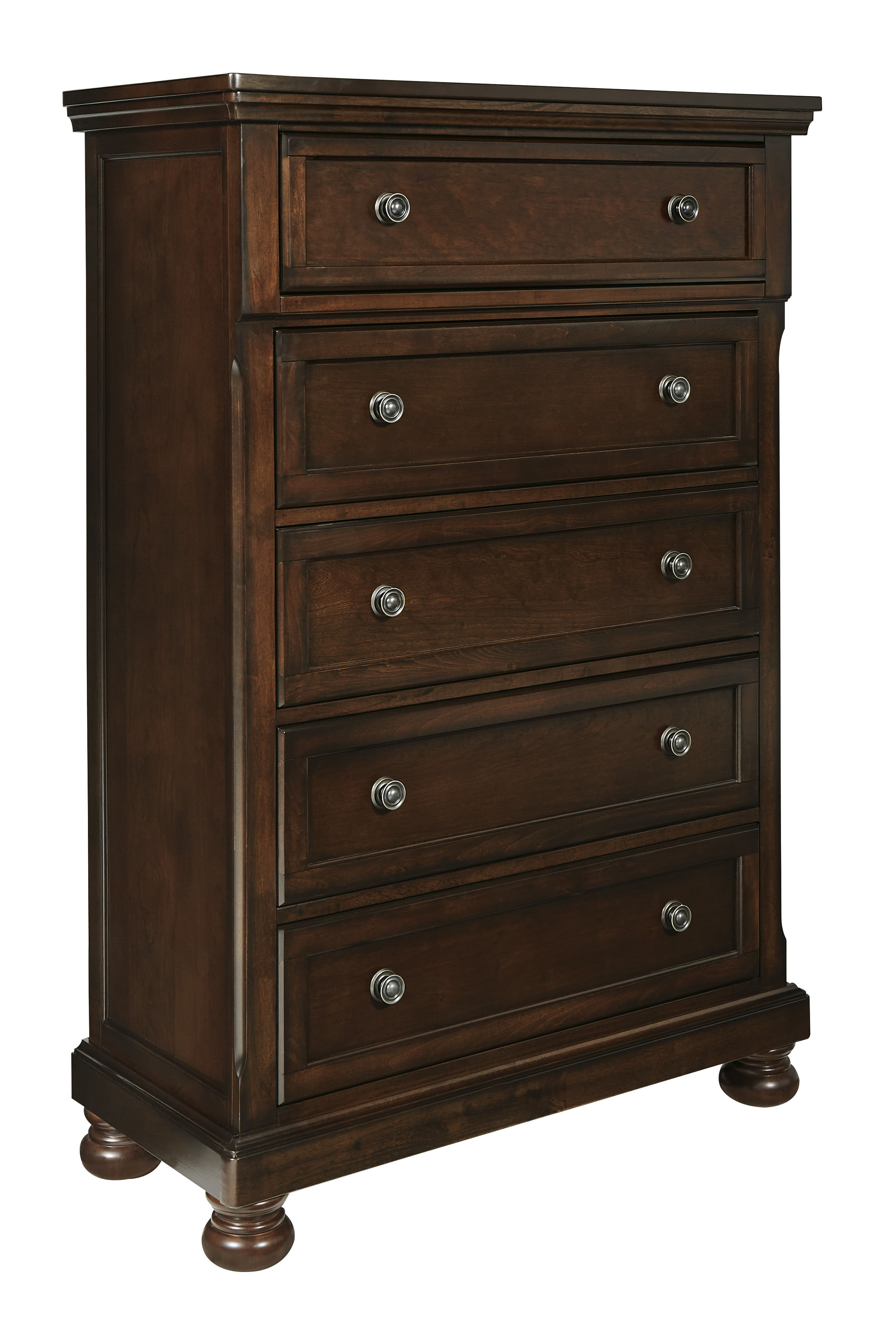 Ashley Furniture Porter Rustic Brown Chest