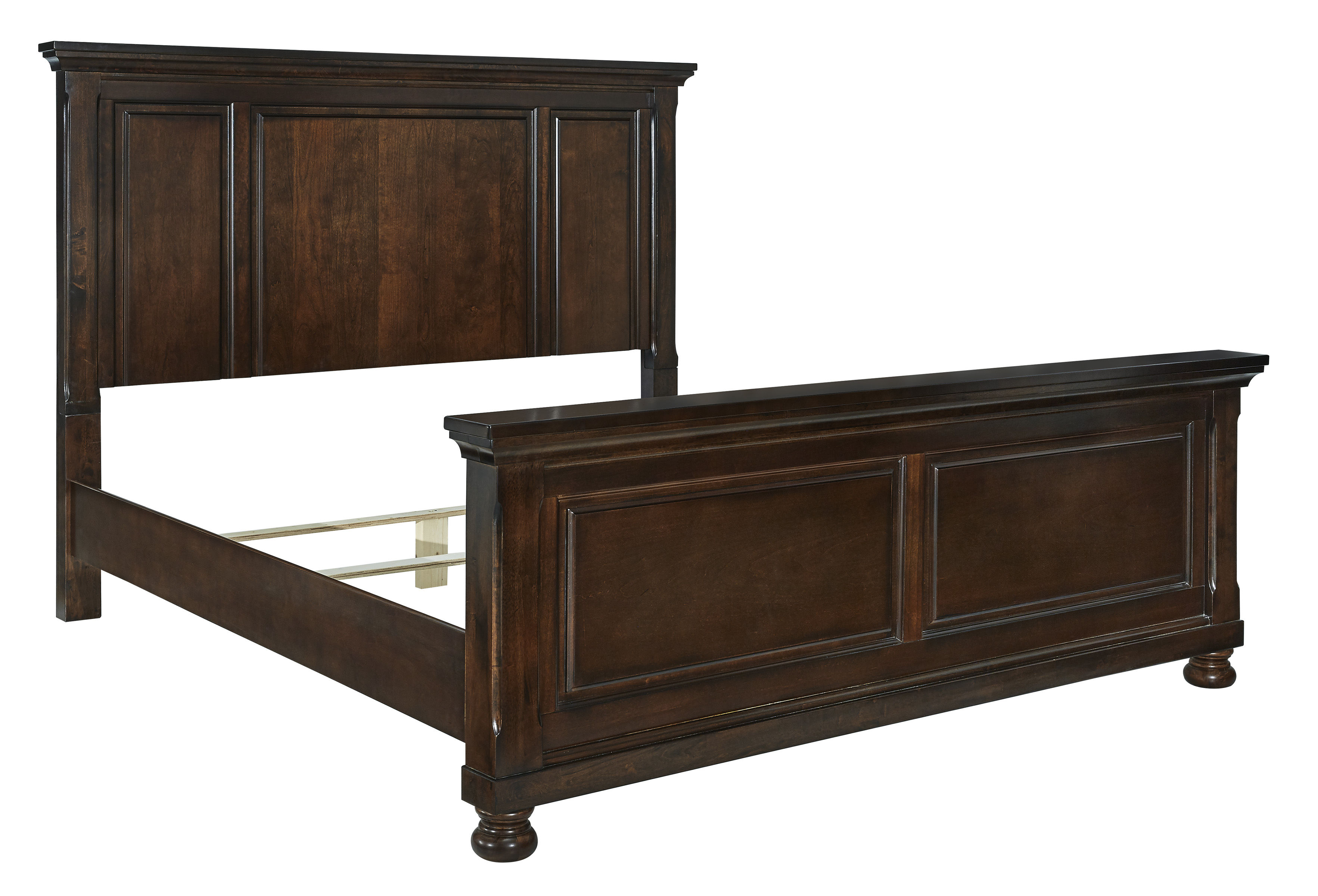 Ashley Furniture Porter Rustic Brown Cal King Panel Bed