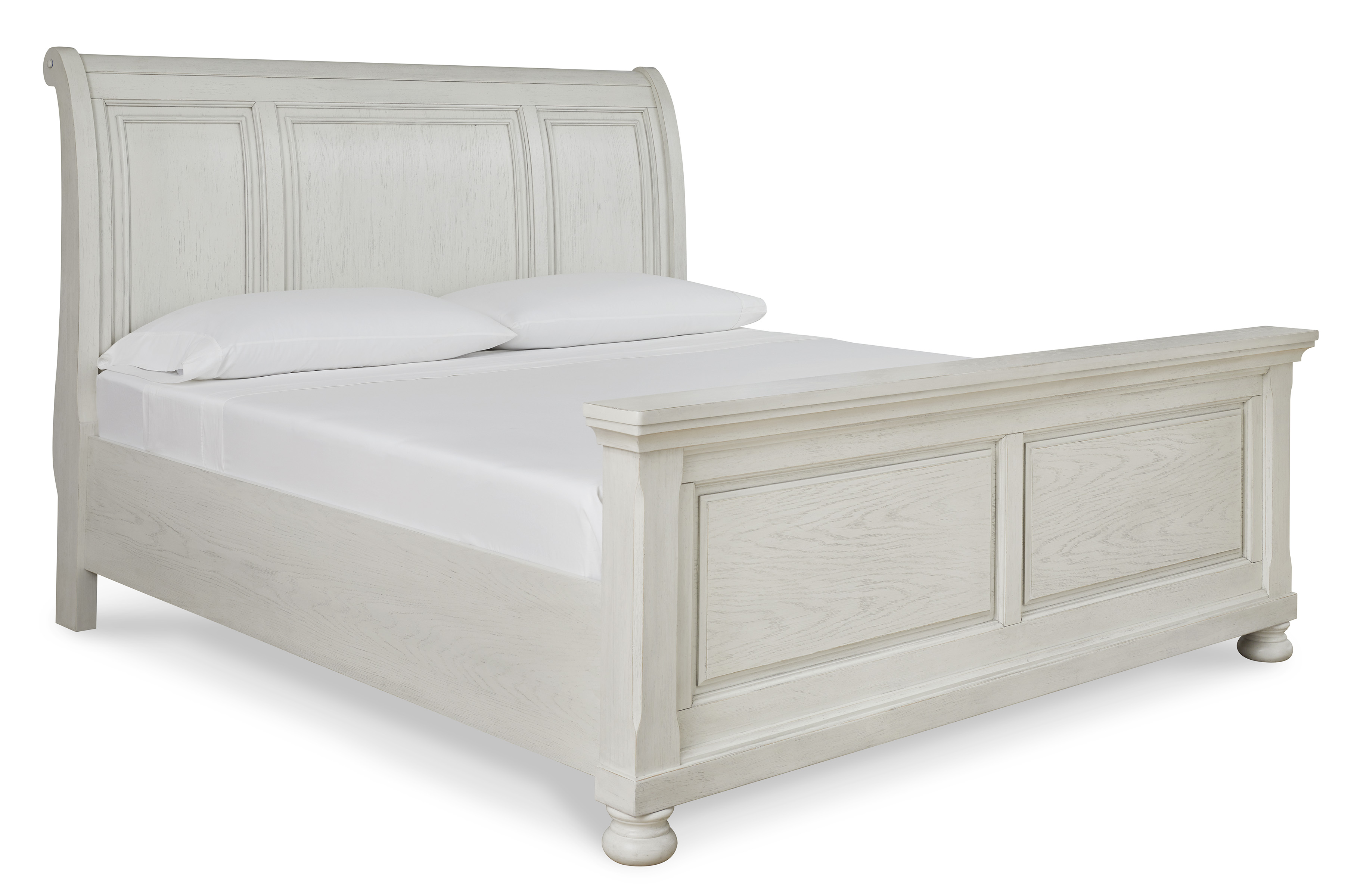 Ashley Furniture Robbinsdale Antique White Queen Sleigh Bed
