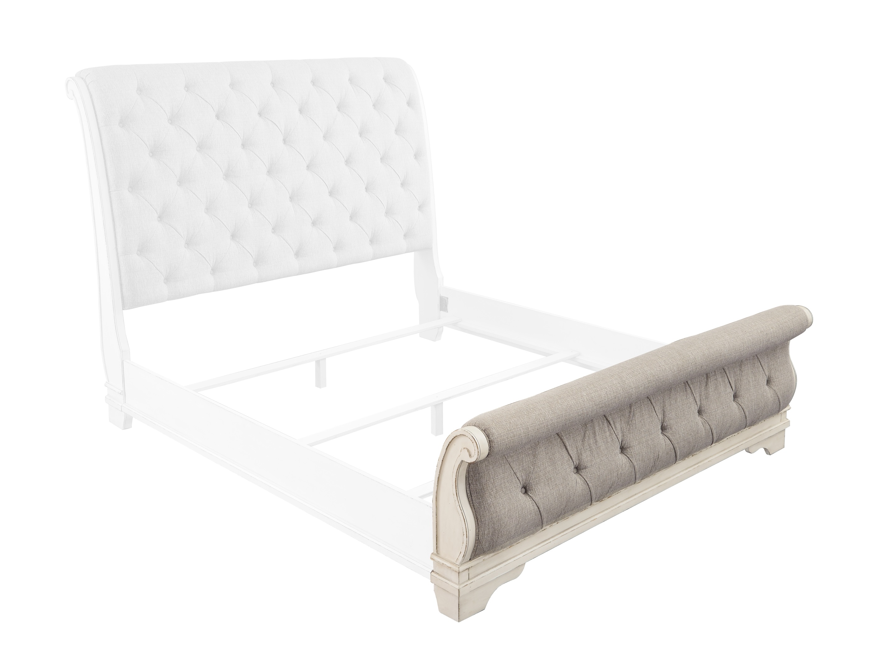 King/Cal King UPH Sleigh FTBD