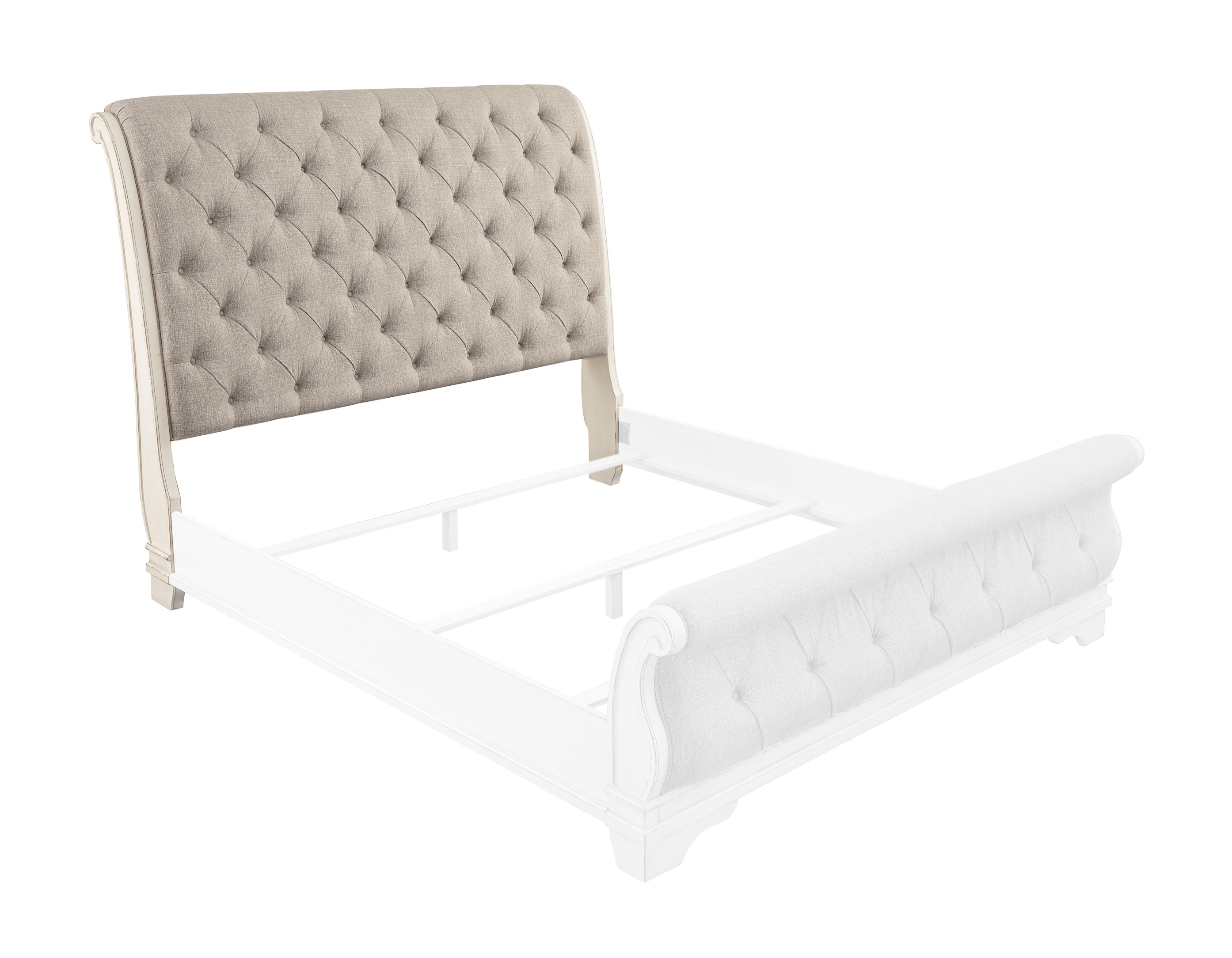 Queen UPH Sleigh Headboard