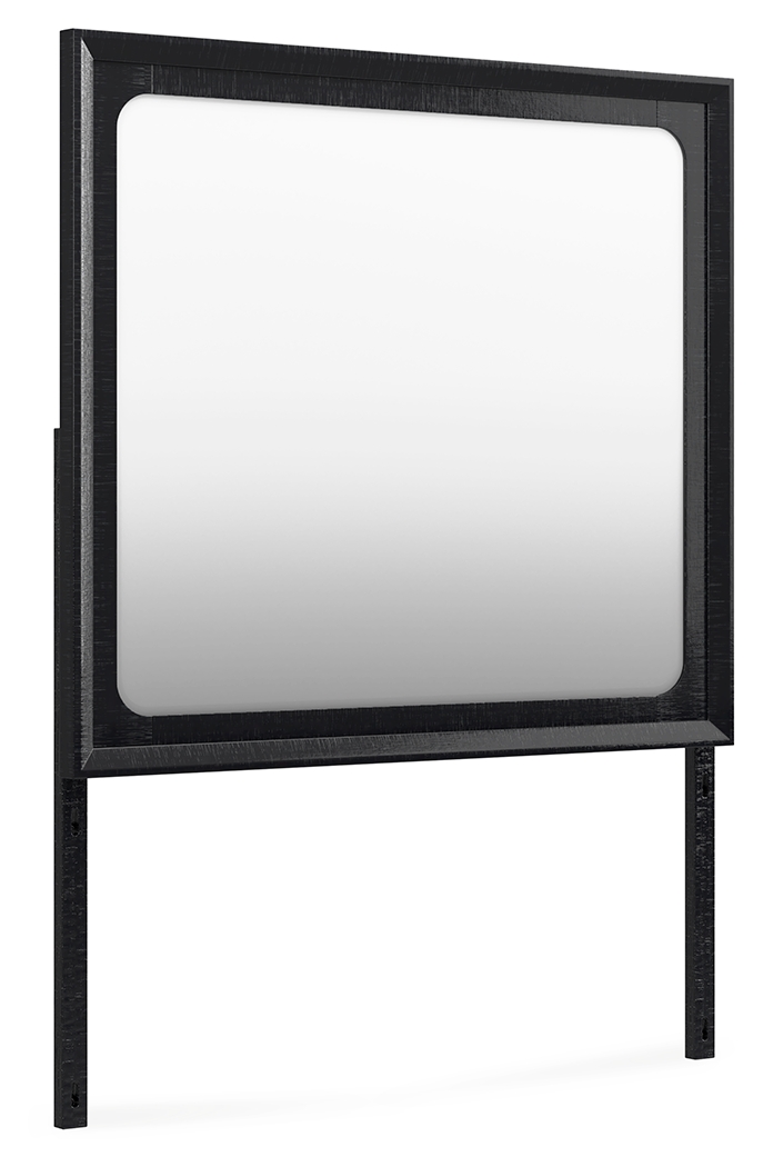 Ashley Furniture Londer Black Bedroom Mirror