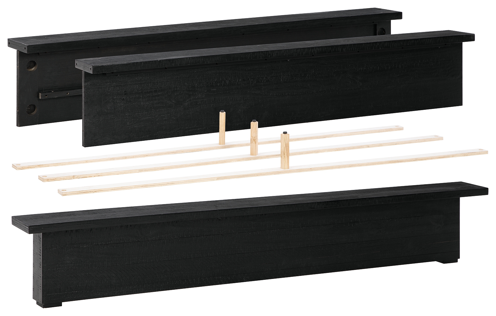 Cal King Panel Footboard/Rails