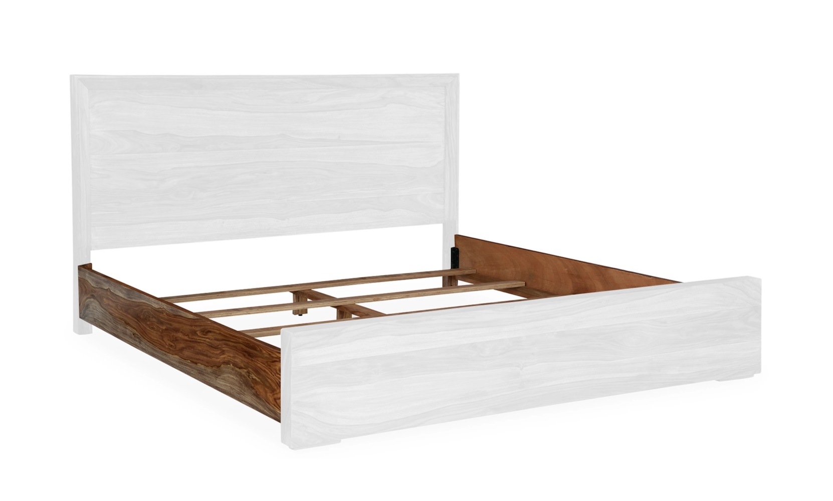 Cal King Panel Rails and Slats