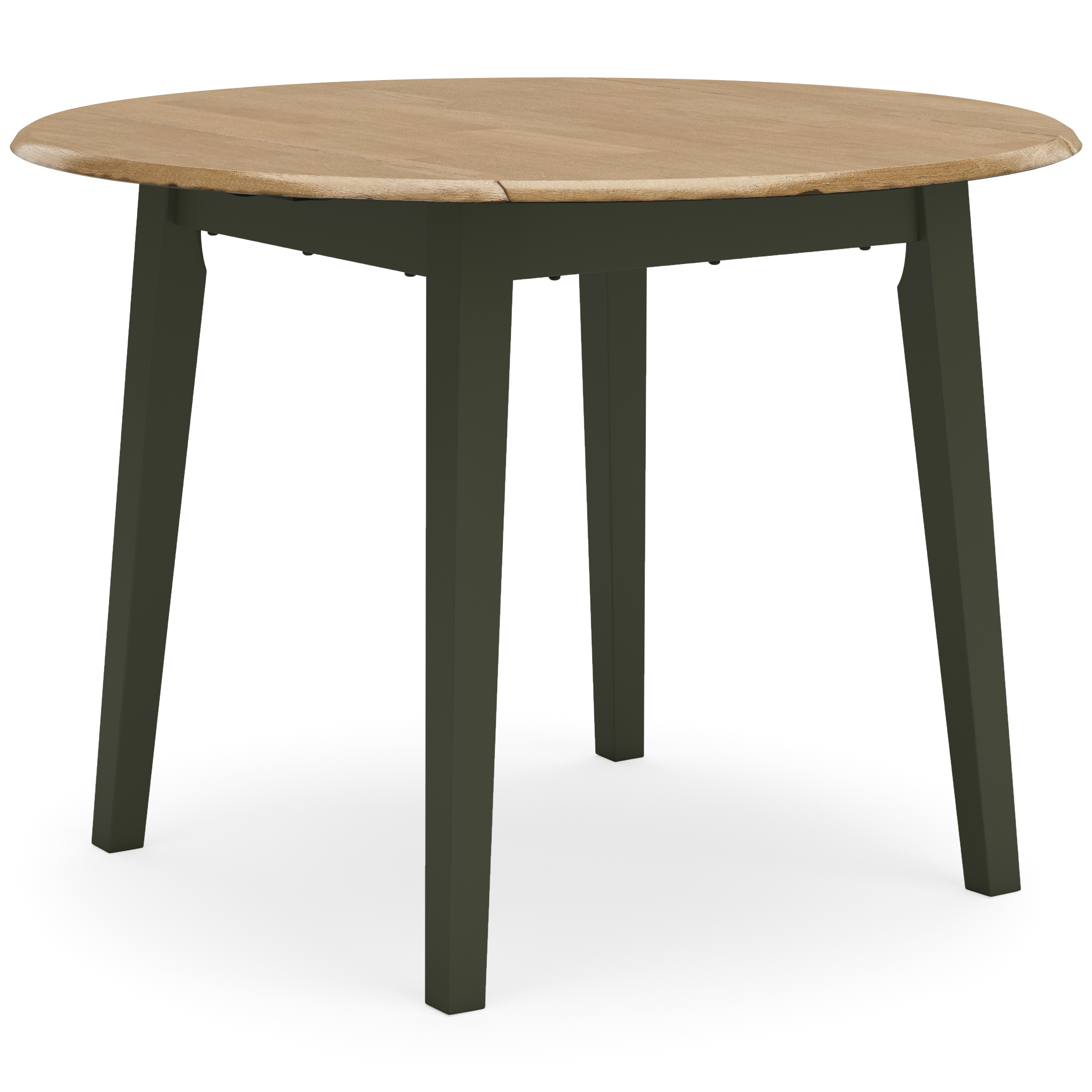 Round DRM Drop Leaf Table