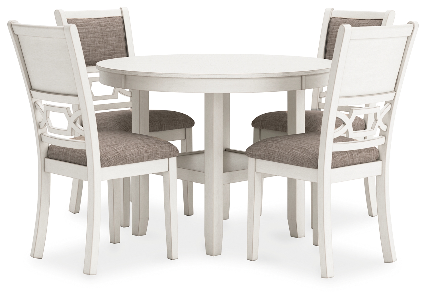 Ashley Furniture Erinberg Antique White 5pc Dining Set