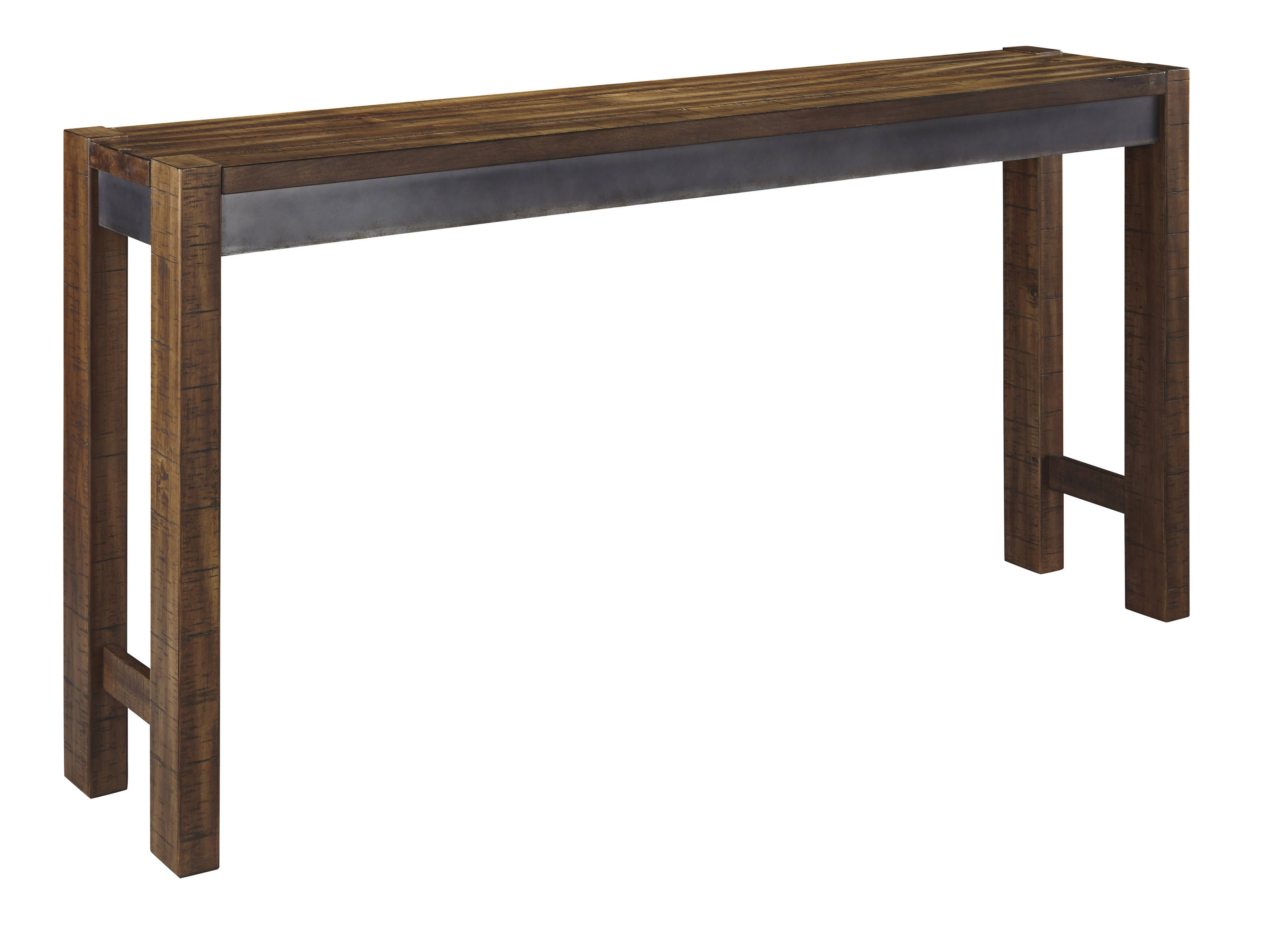 Ashley Furniture Torjin Brown Gray Long Counter Table