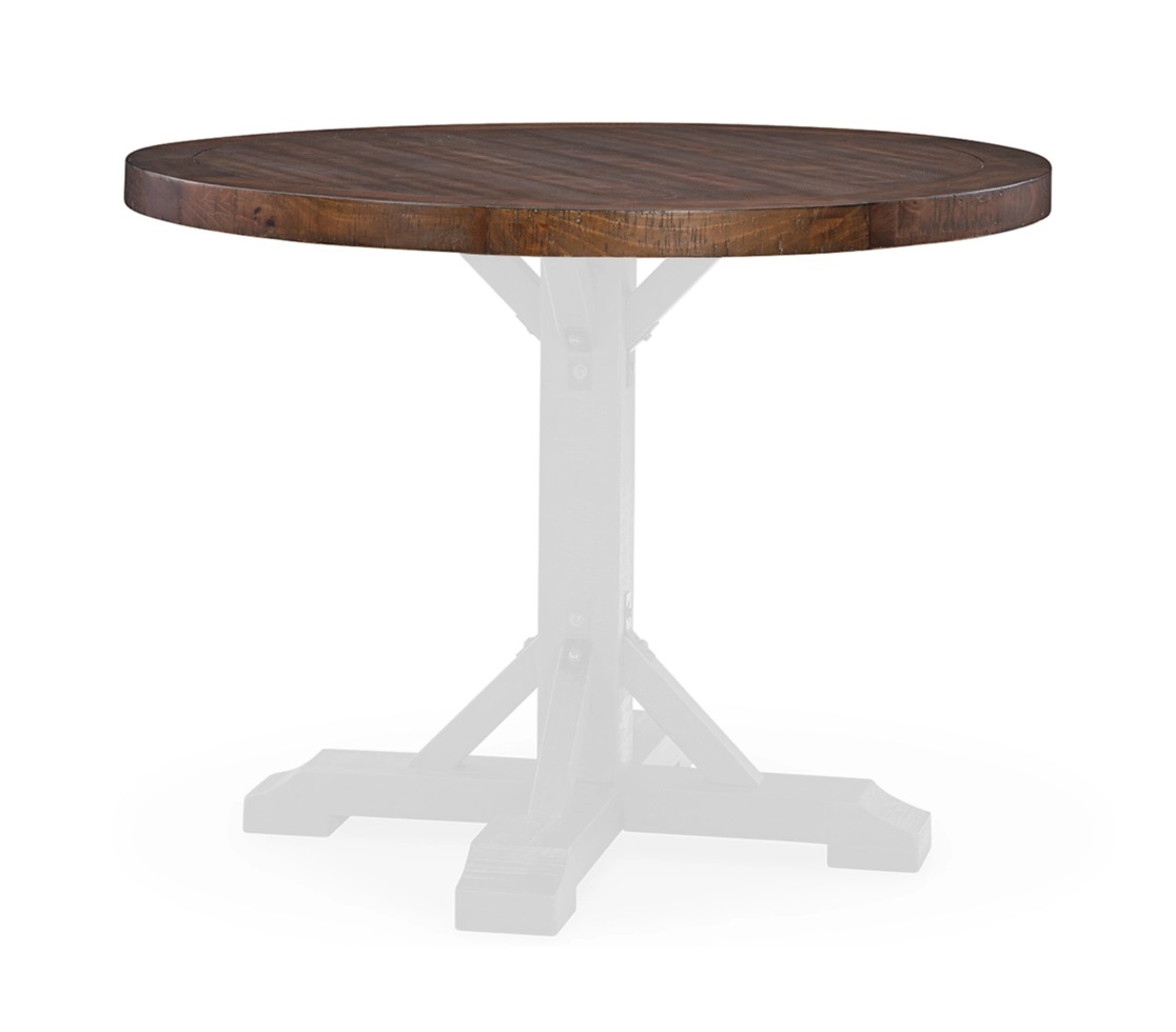 Ashley Furniture Valebeck Brown Round Counter Table Top