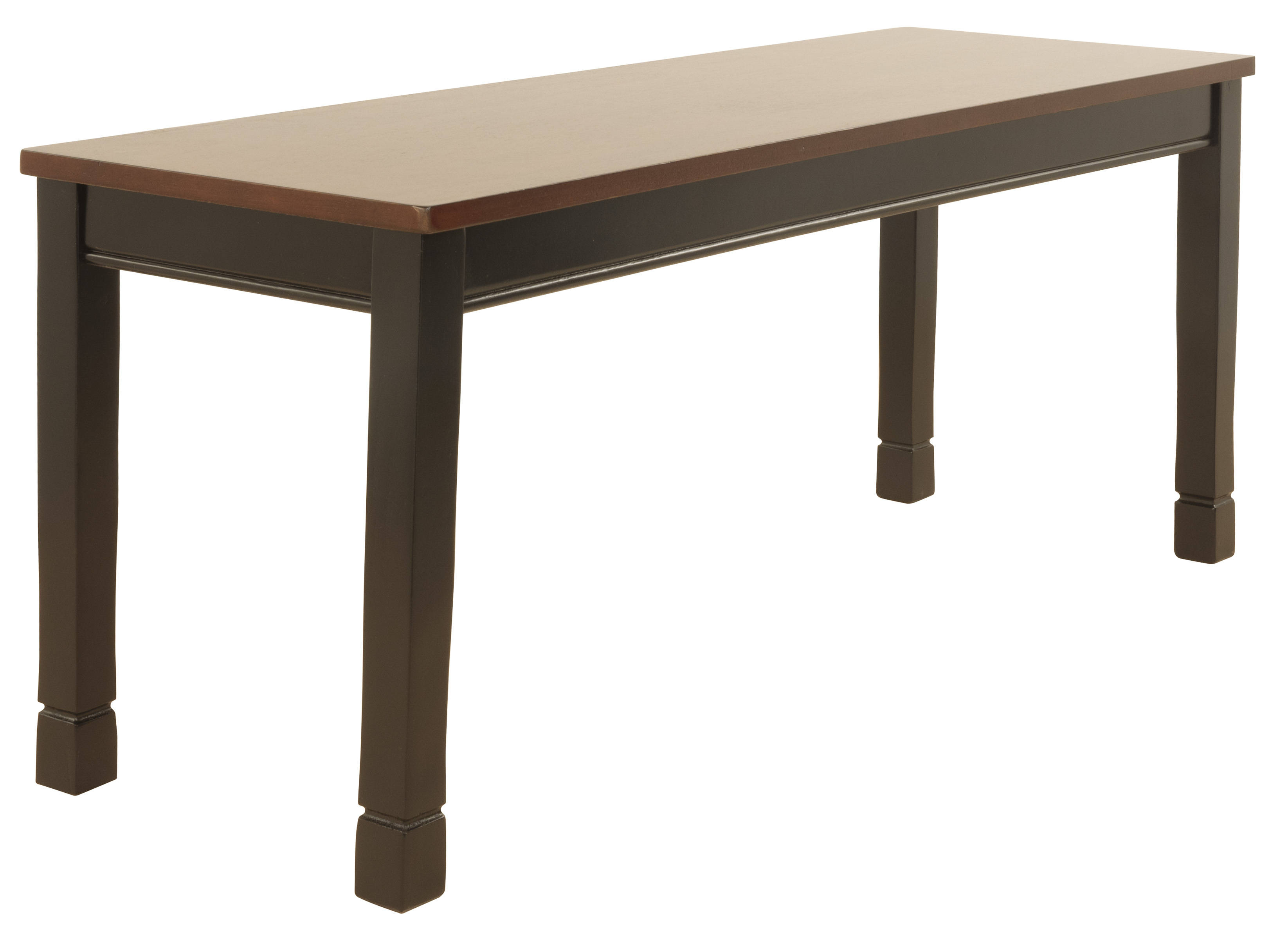 Ashley Furniture Owingsville Black Brown Large Dining Bench